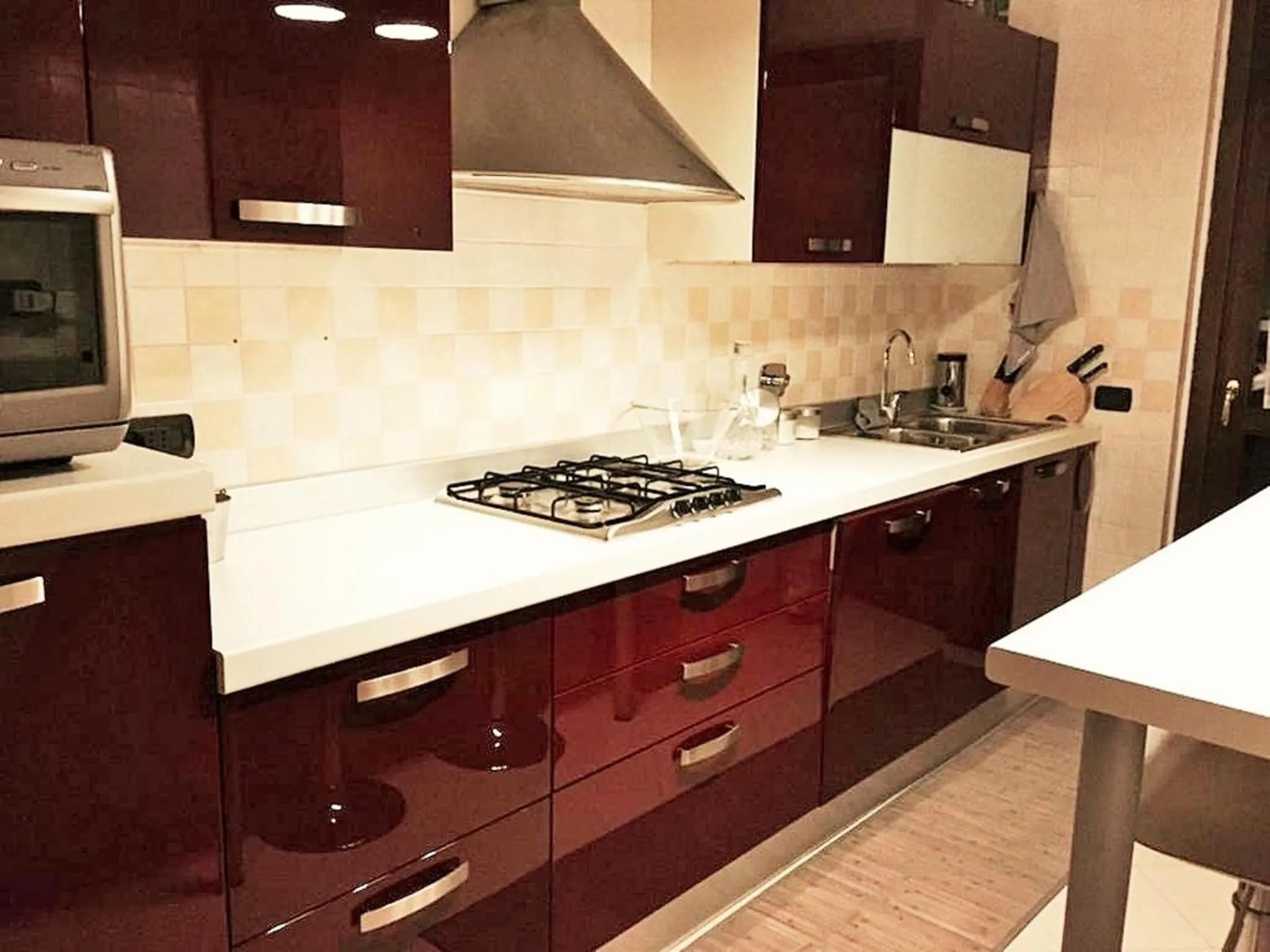 Kitchen or kitchenette in Domus al Parco Guest House