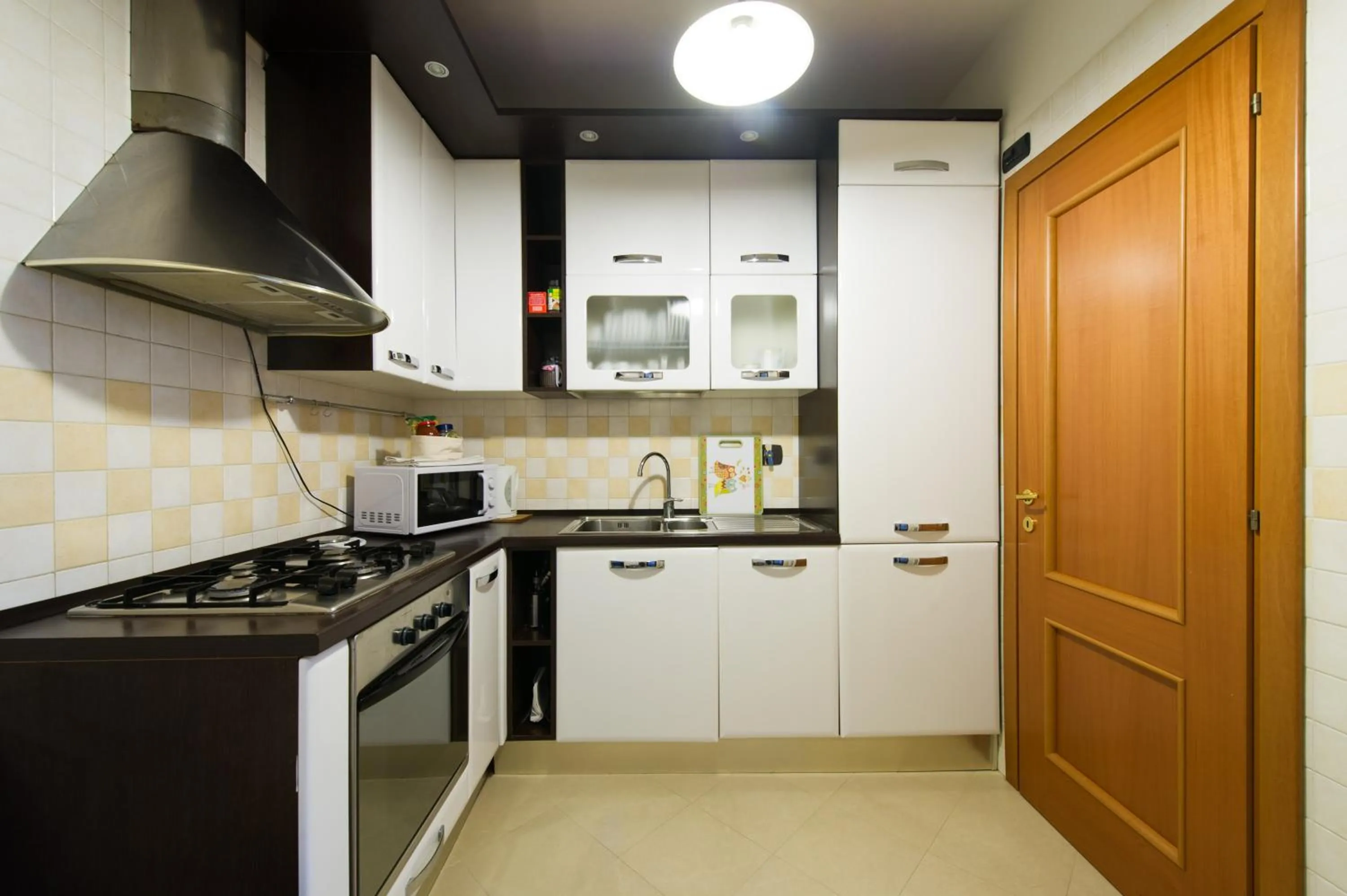 Kitchen or kitchenette in Domus al Parco Guest House