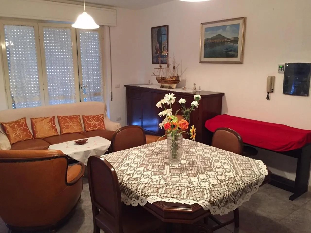 Living room in B&B Il Corallo