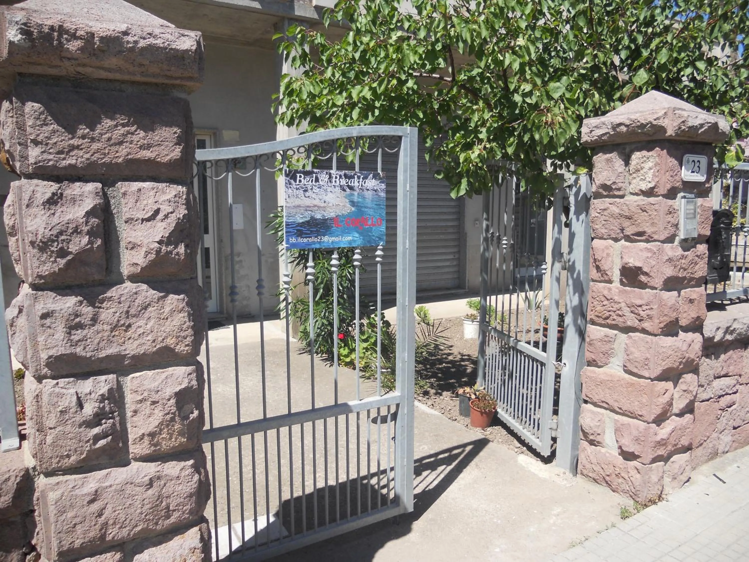 Property building in B&B Il Corallo