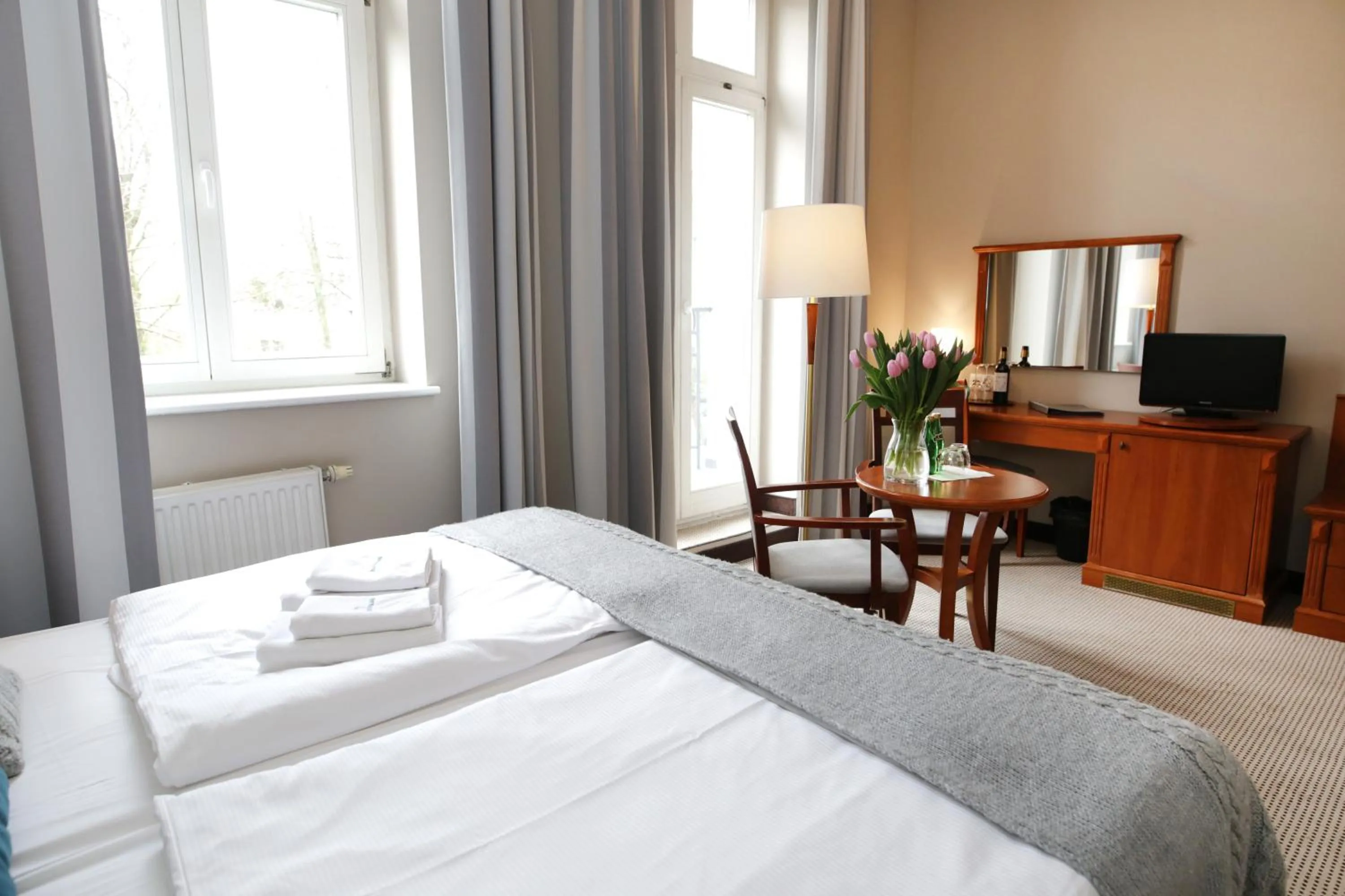 Bed in Maxymilian Unique Hotel - Adults Only