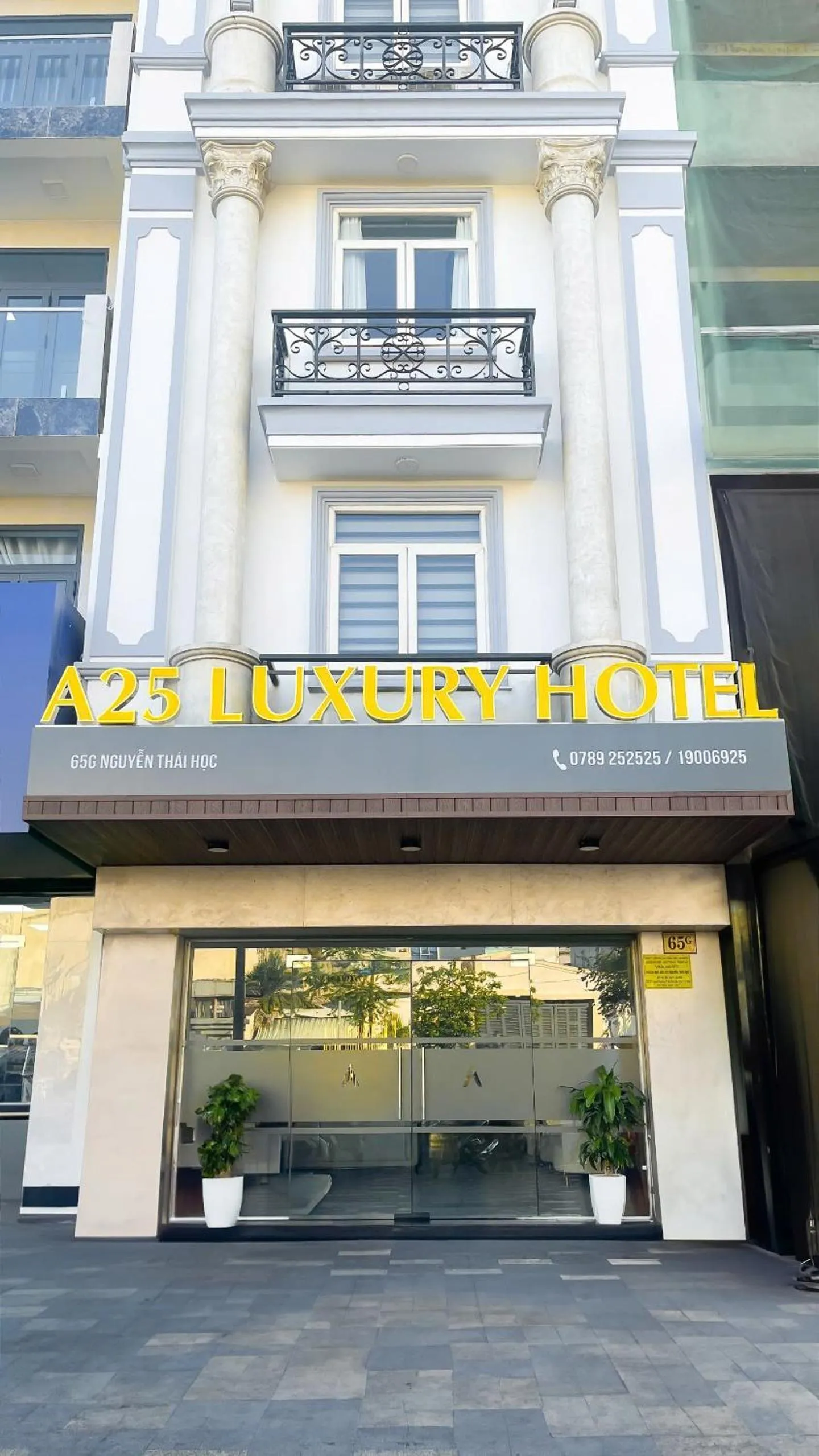 Property building in A25 Hotel - 65G Nguyen Thai Hoc