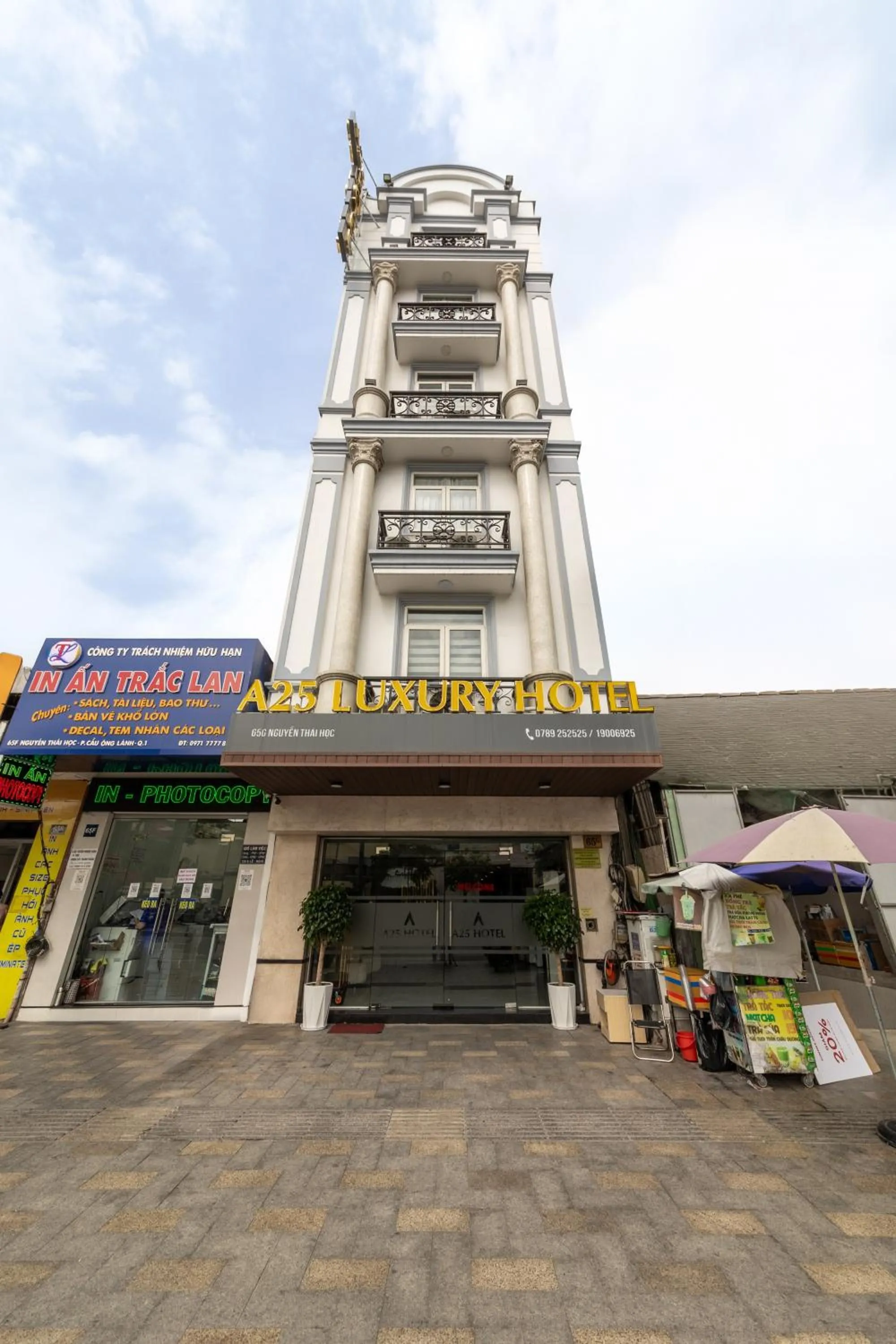Property building in A25 Hotel - 65G Nguyen Thai Hoc