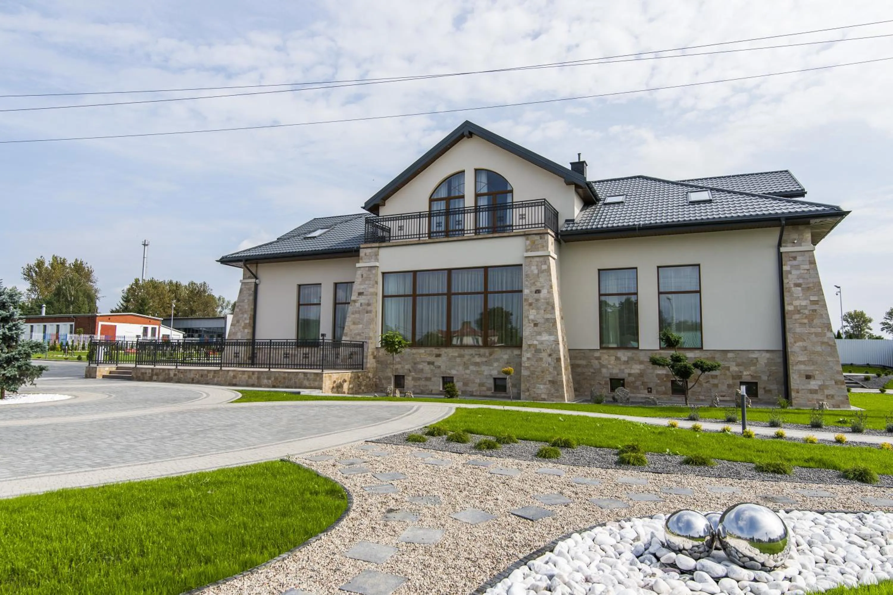 Property building in Hotel Aleksandria