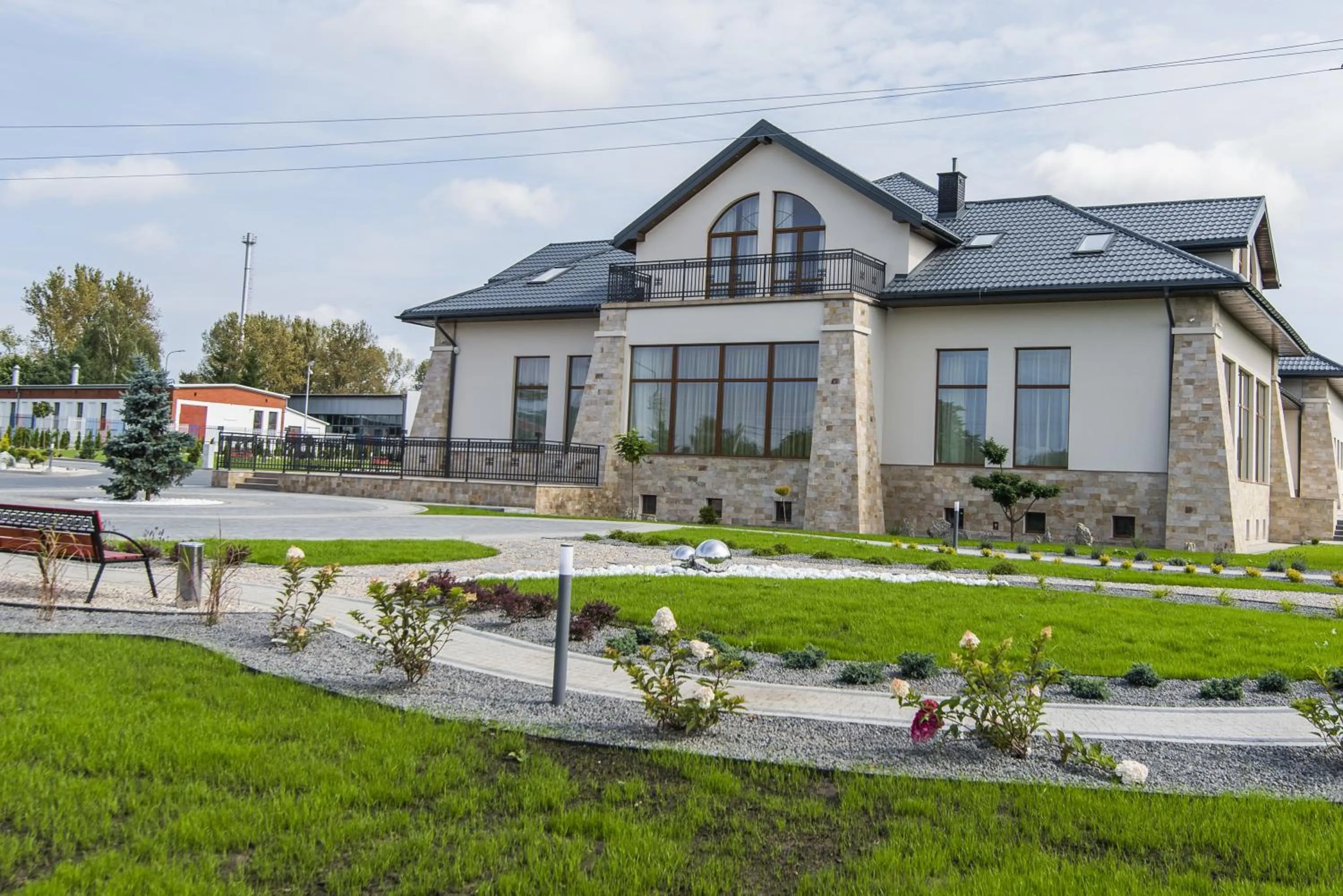 Property building in Hotel Aleksandria