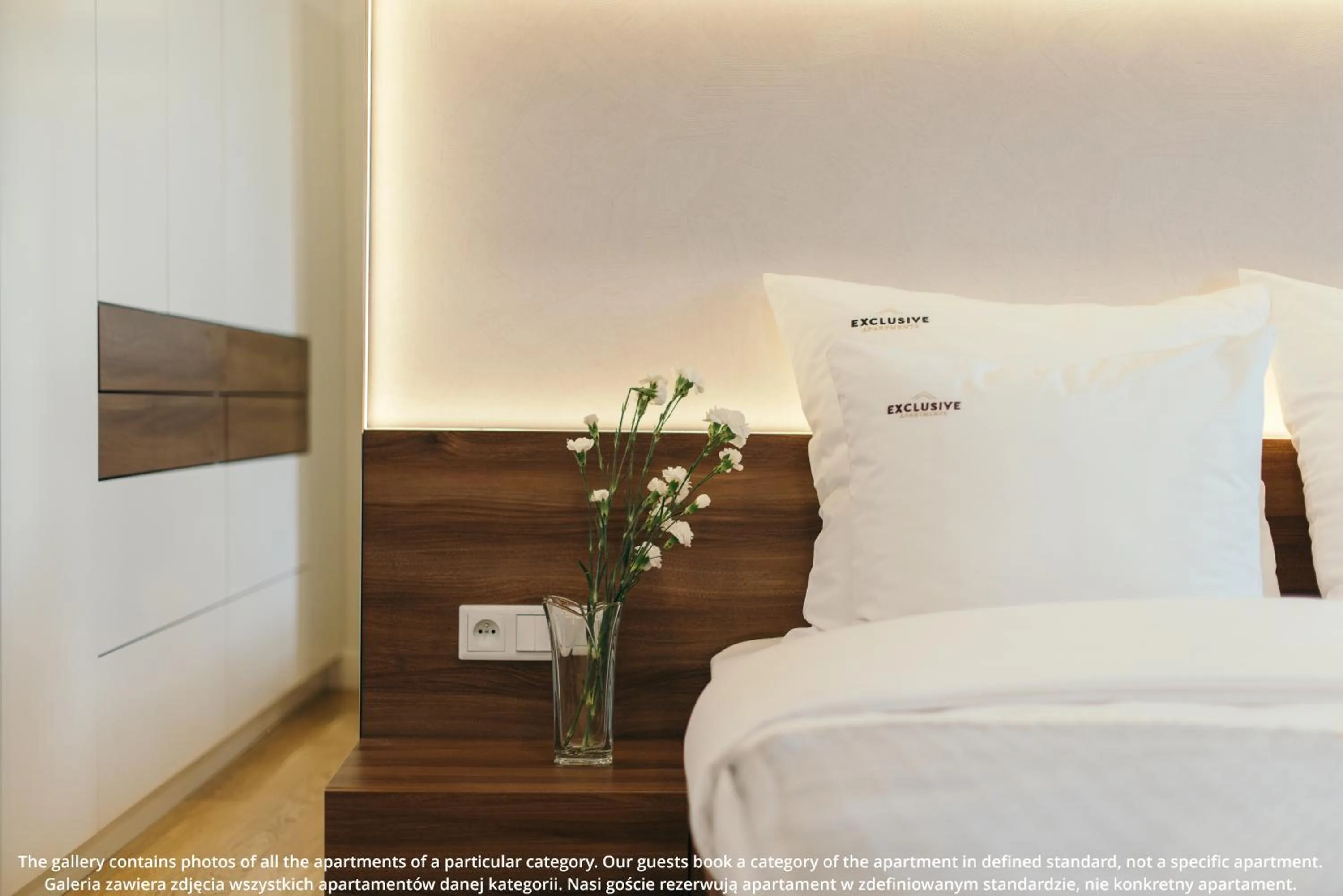 Bed in EXCLUSIVE Aparthotel Kraków Browar Lubicz