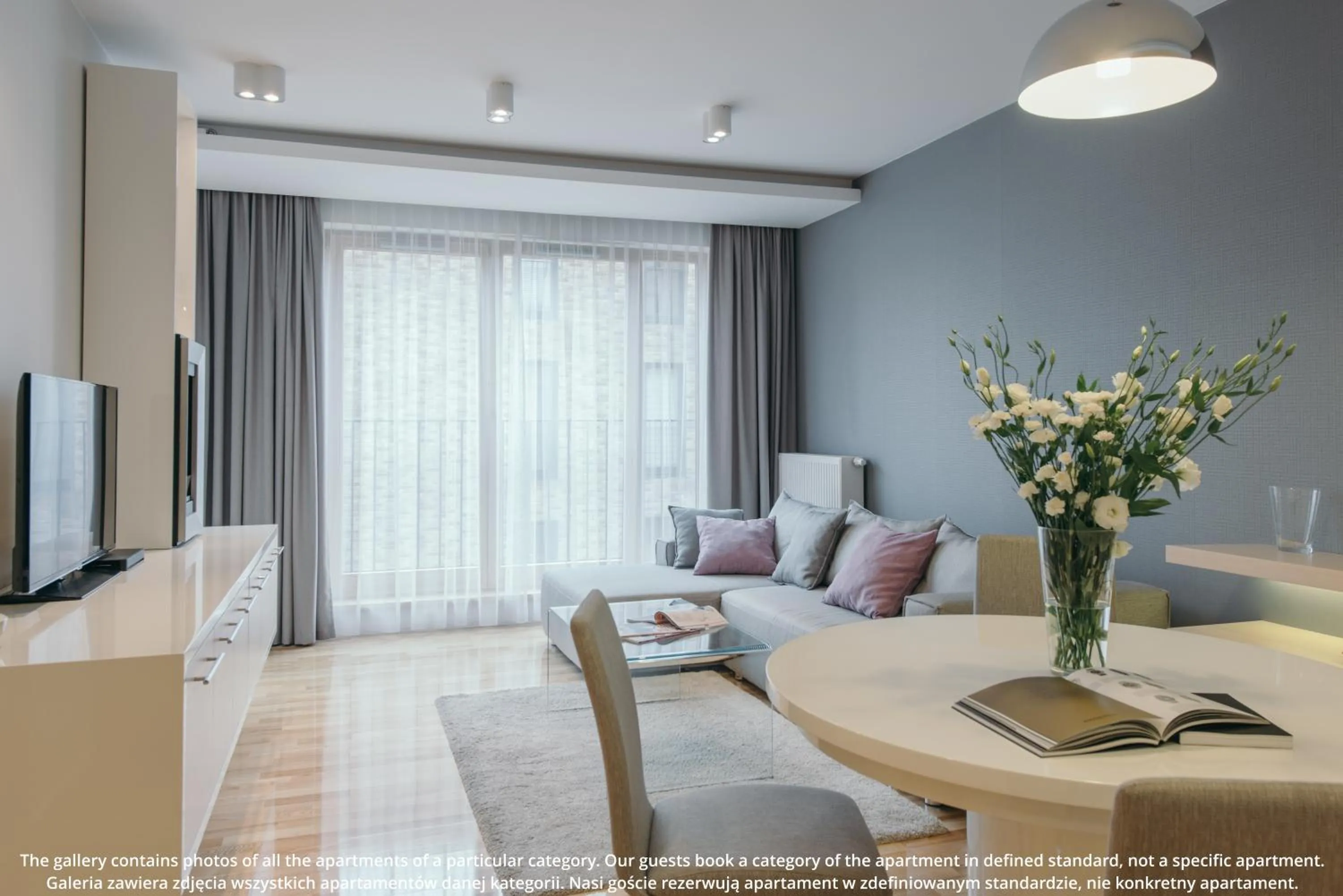 TV and multimedia in EXCLUSIVE Aparthotel Kraków Browar Lubicz