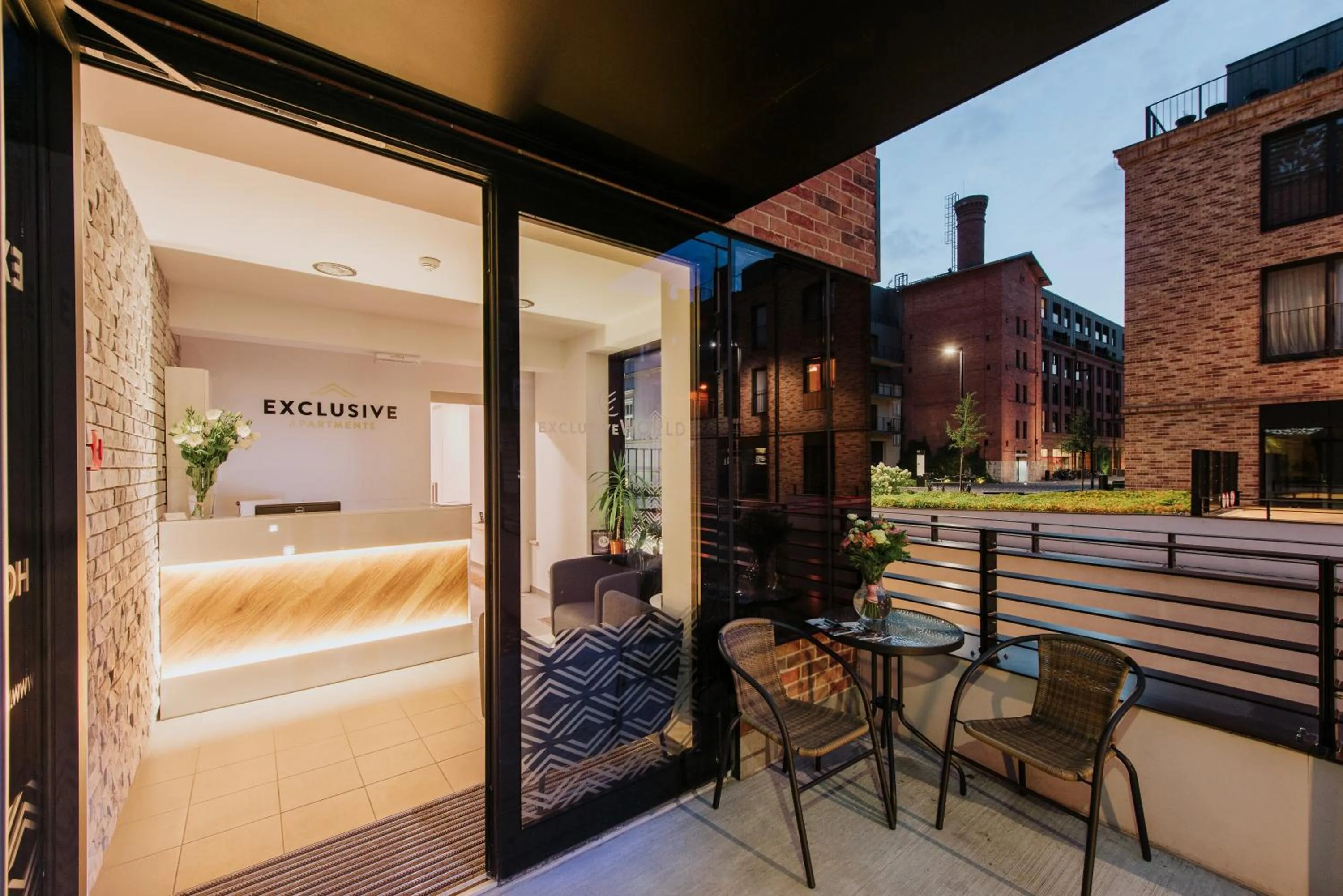 Facade/entrance in EXCLUSIVE Aparthotel Kraków Browar Lubicz