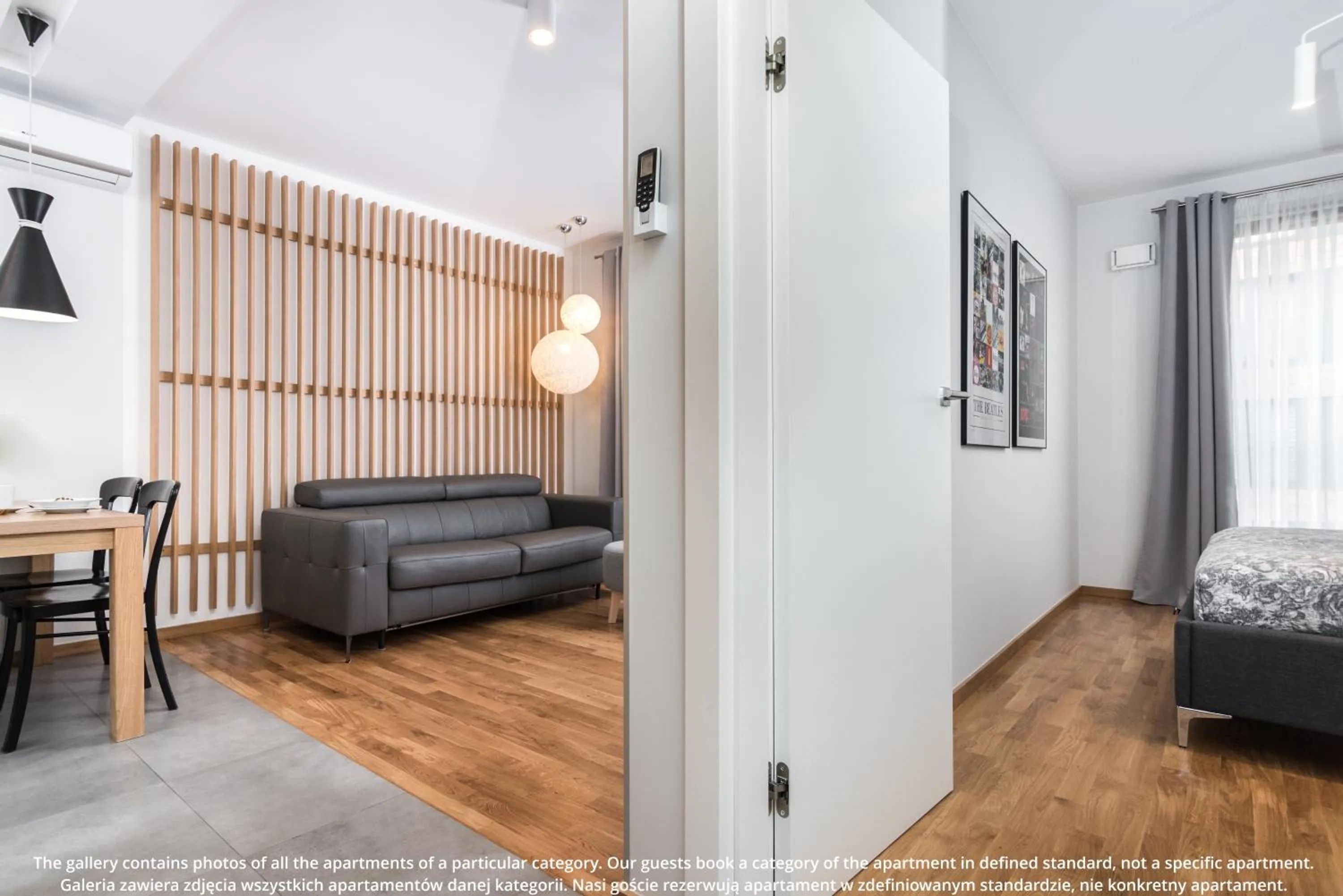 Photo of the whole room in EXCLUSIVE Aparthotel Kraków Browar Lubicz