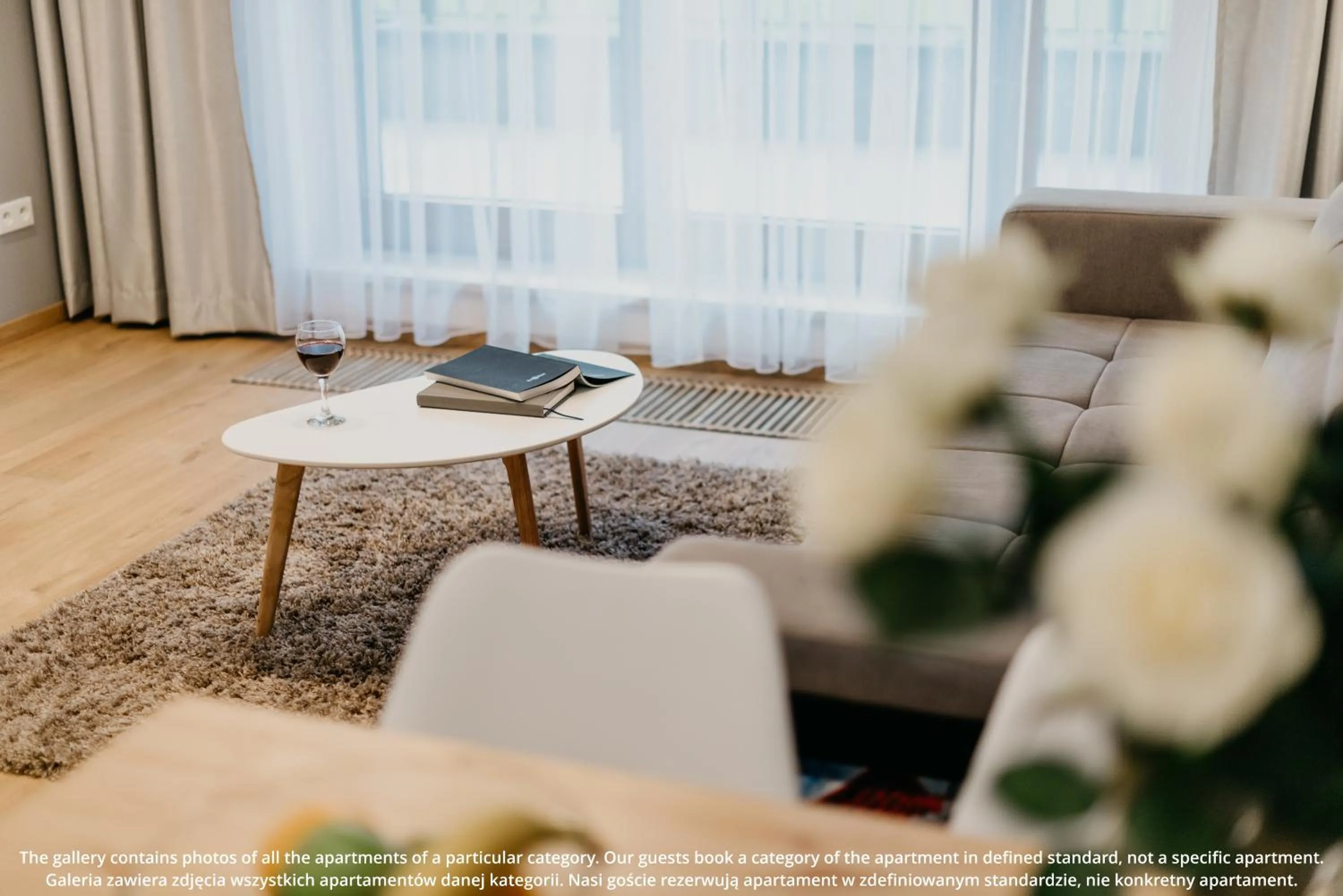 Living room in EXCLUSIVE Aparthotel Kraków Browar Lubicz