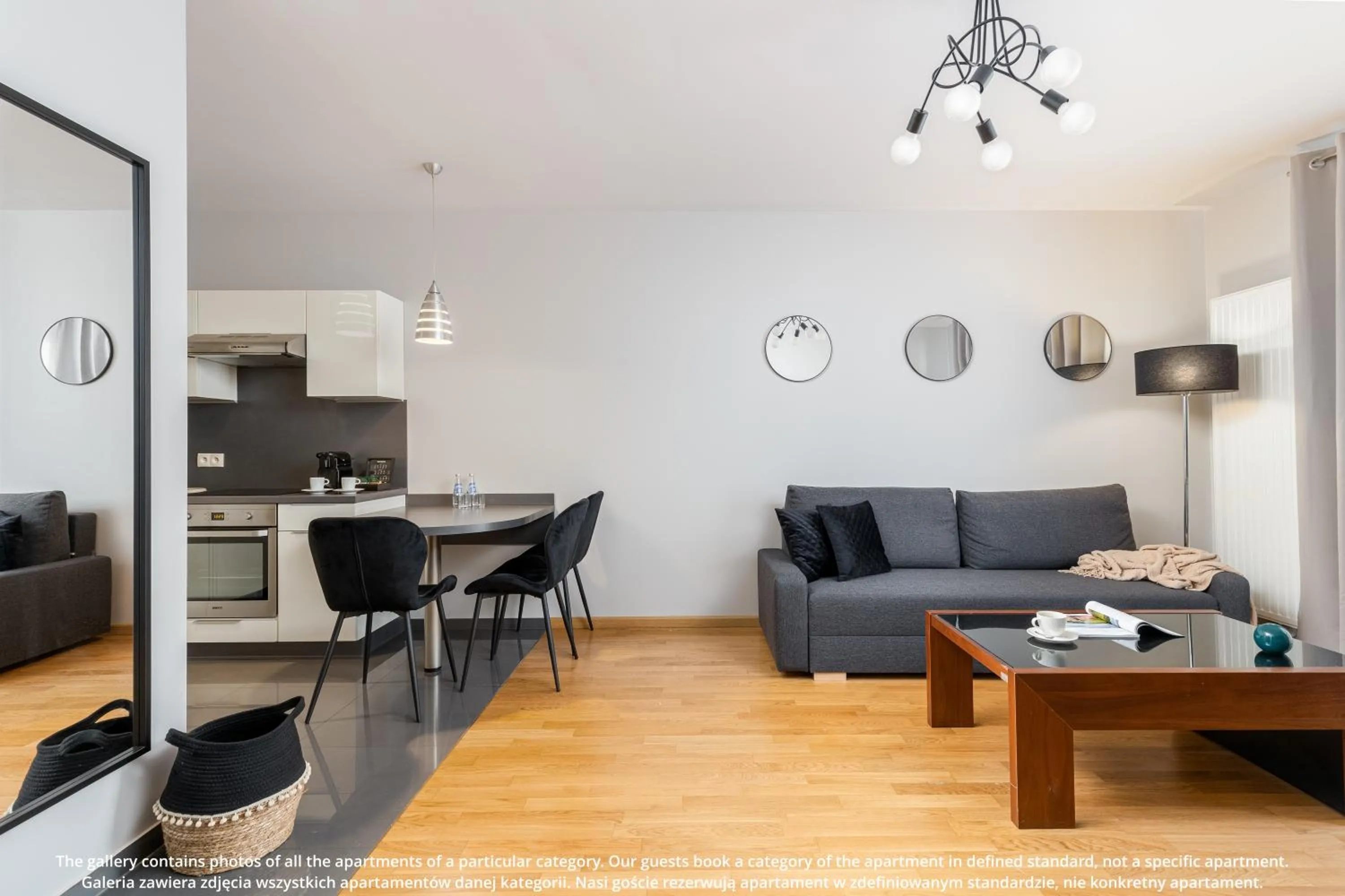 Living room in EXCLUSIVE Aparthotel Kraków Browar Lubicz