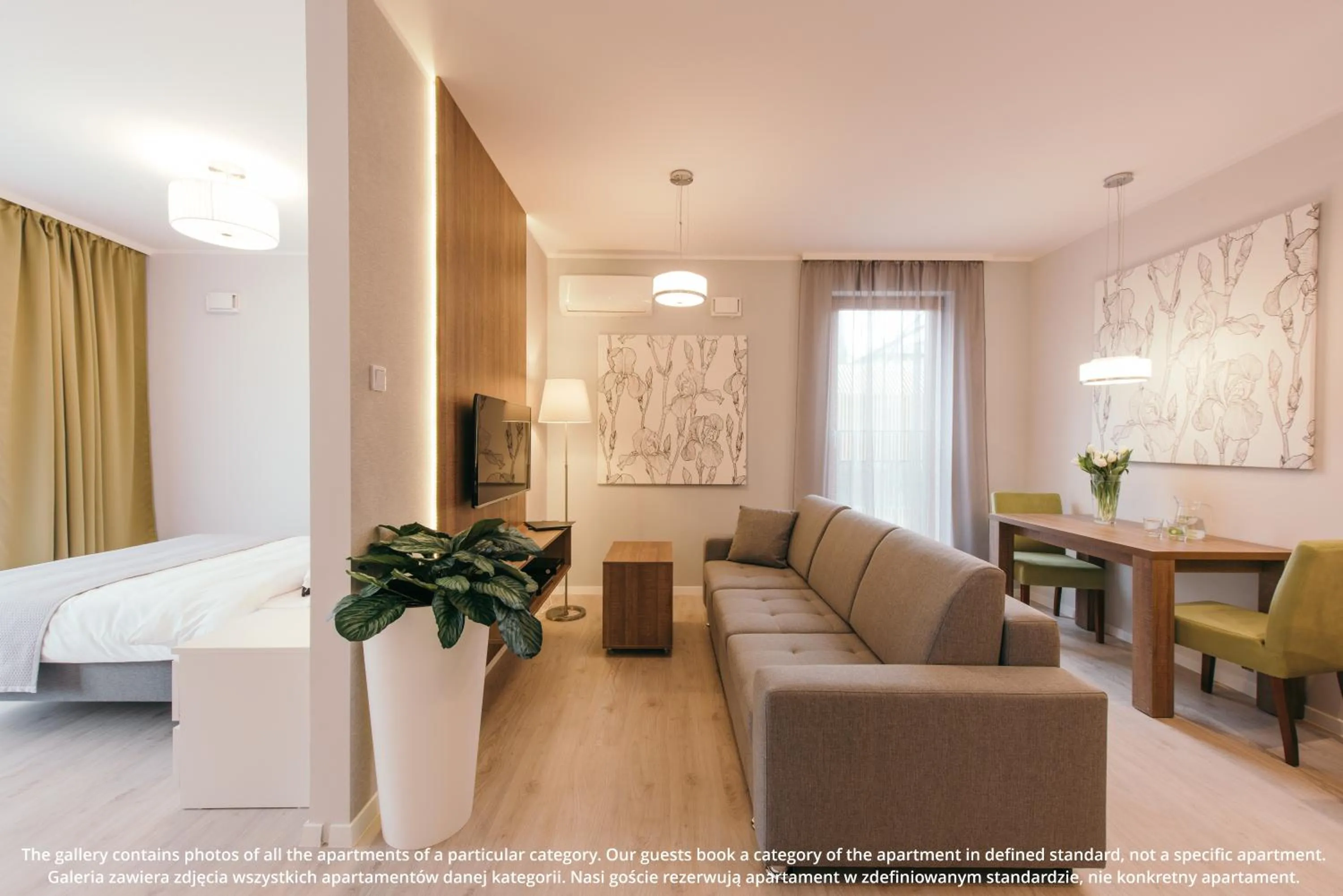 Living room in EXCLUSIVE Aparthotel Kraków Browar Lubicz