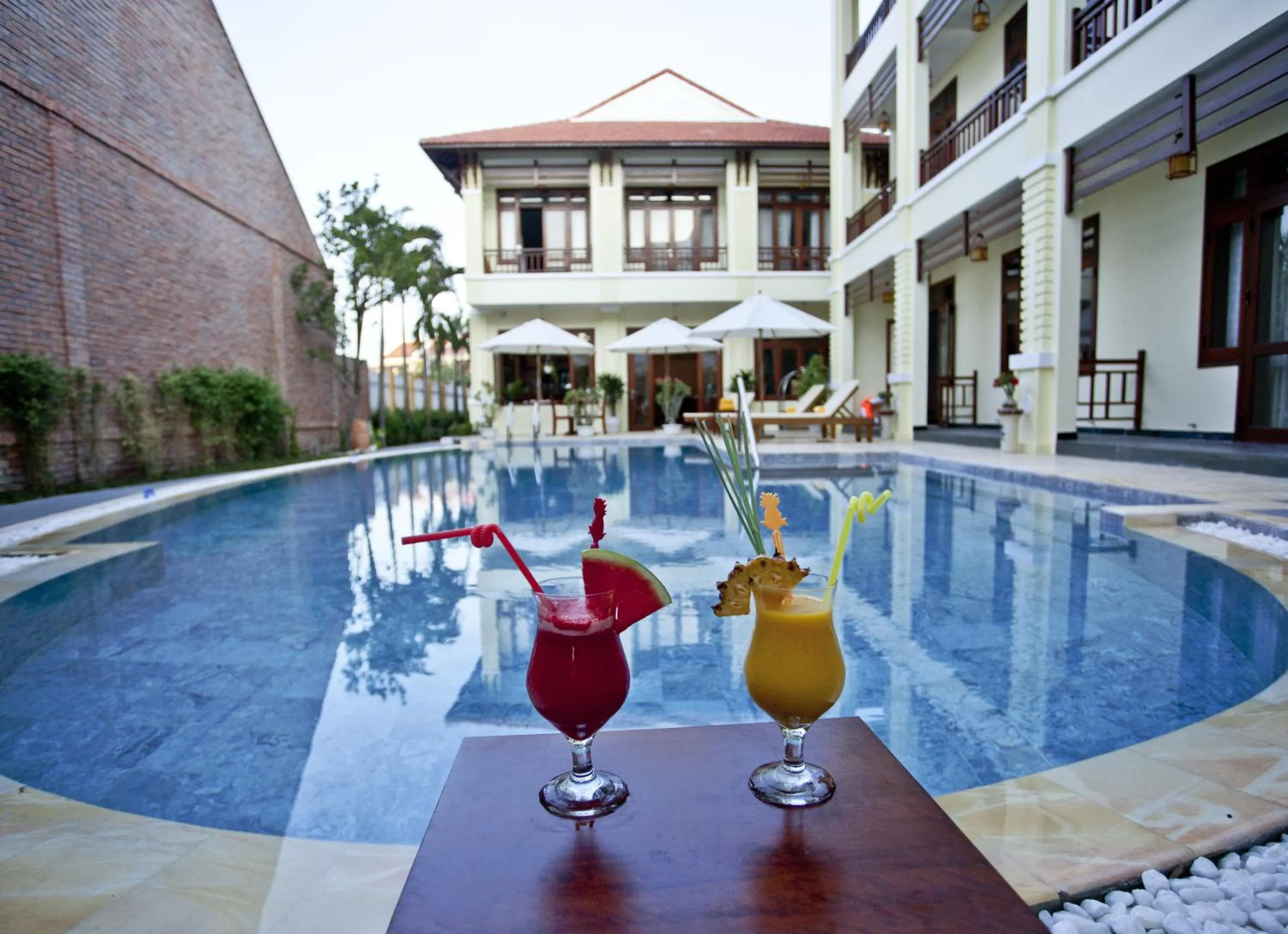 Pool view in Hoi An TNT Villa