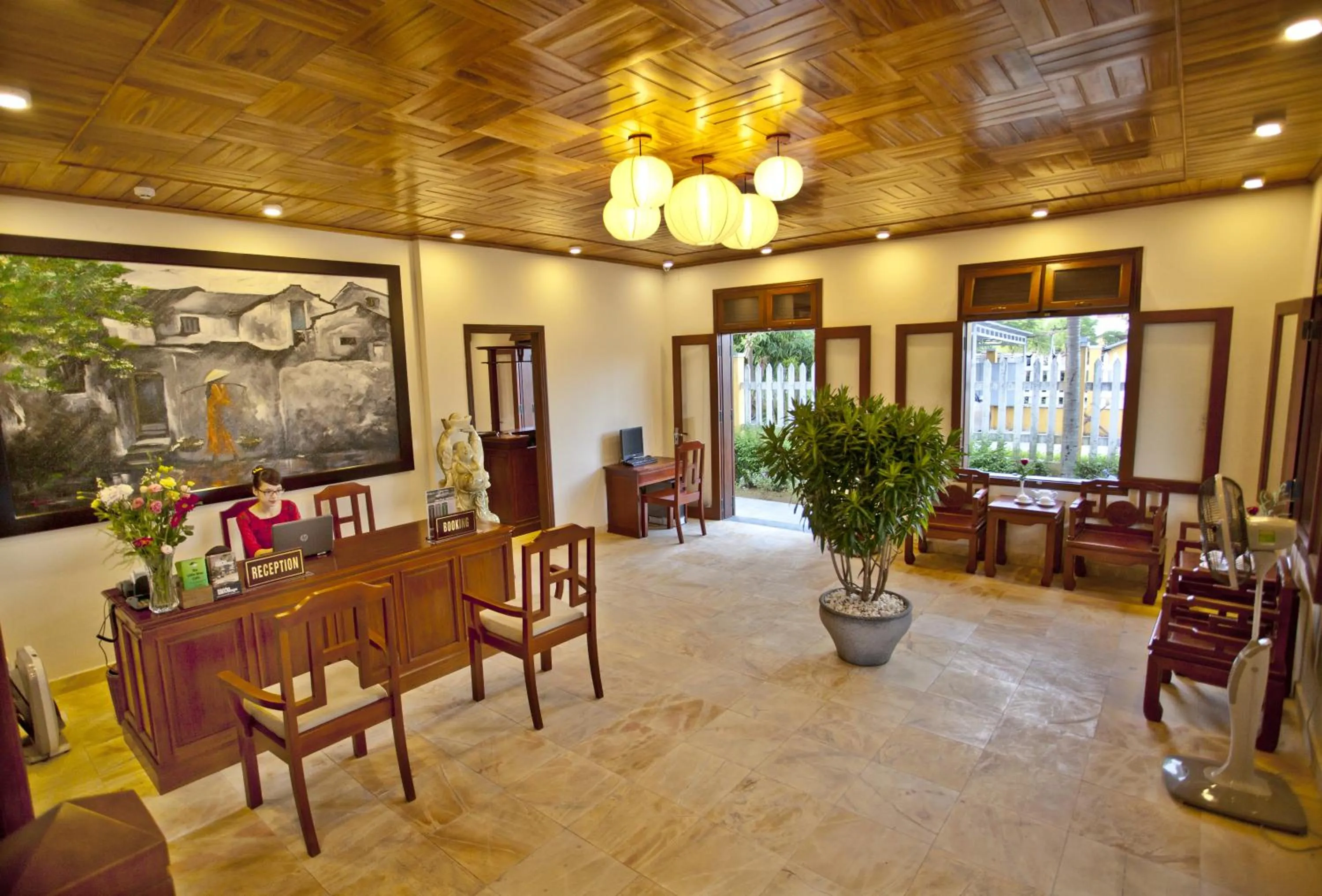 Lobby or reception in Hoi An TNT Villa