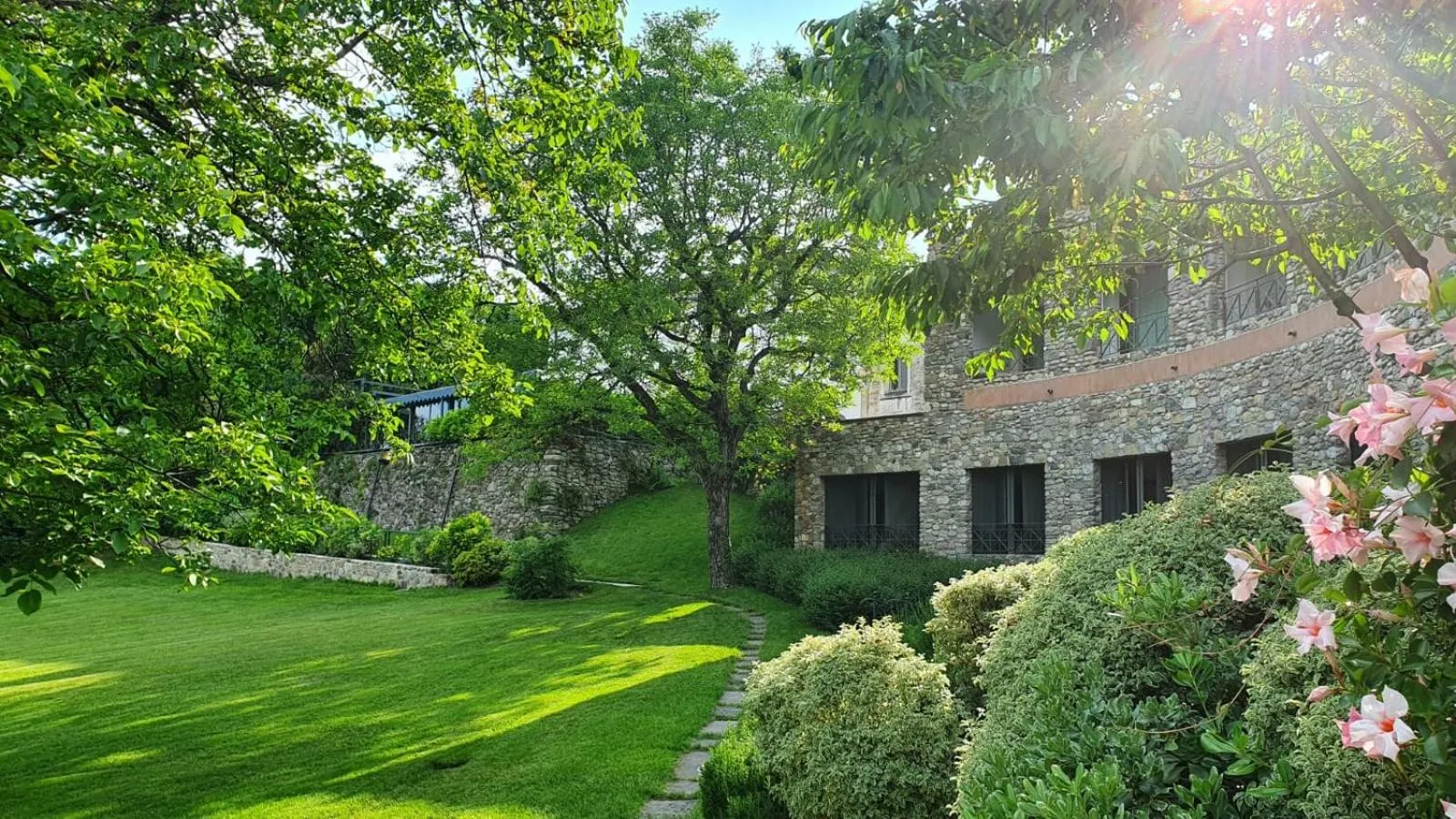 Garden in Relais I Due Roccoli