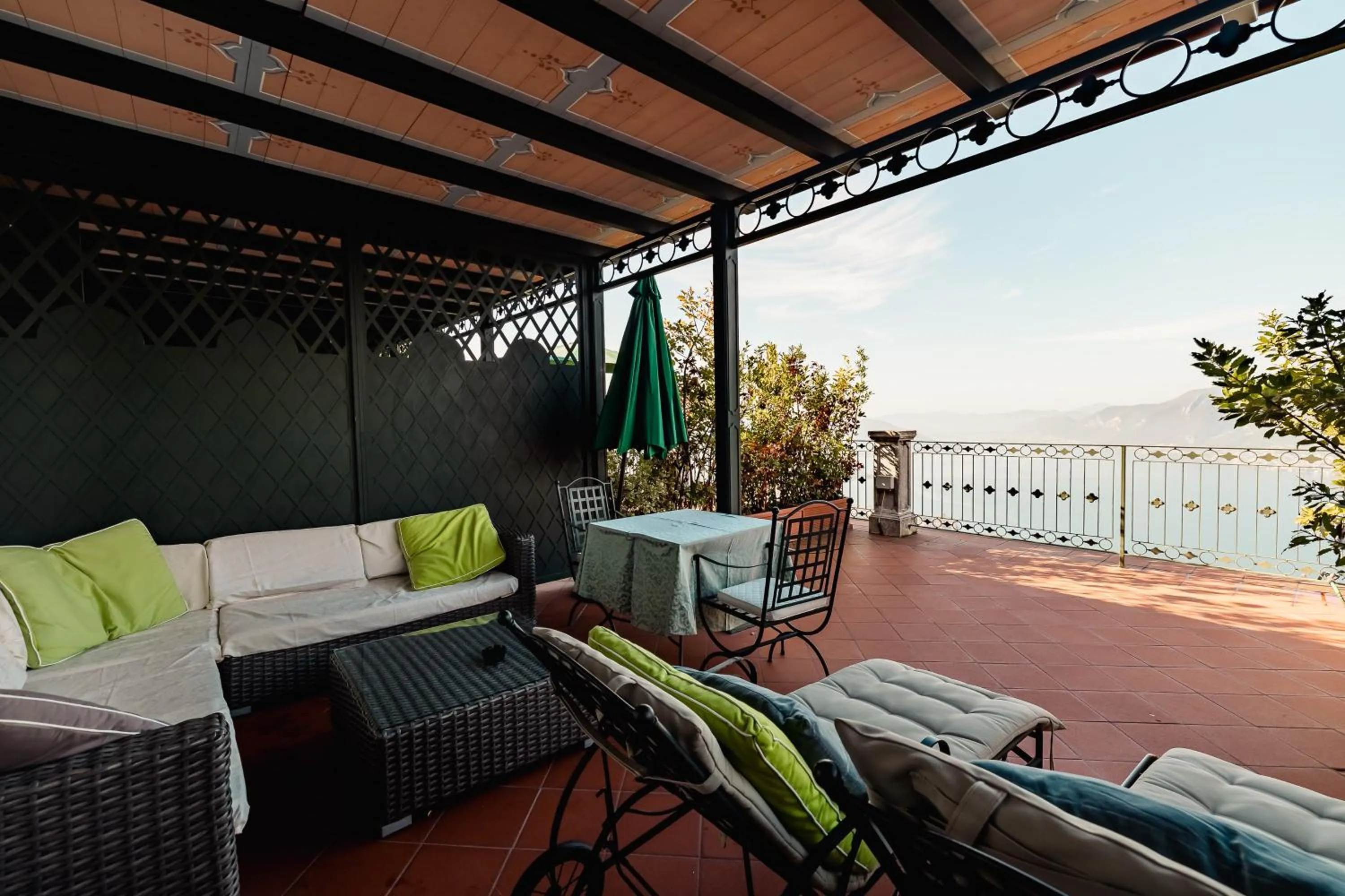 Balcony/Terrace in Relais I Due Roccoli