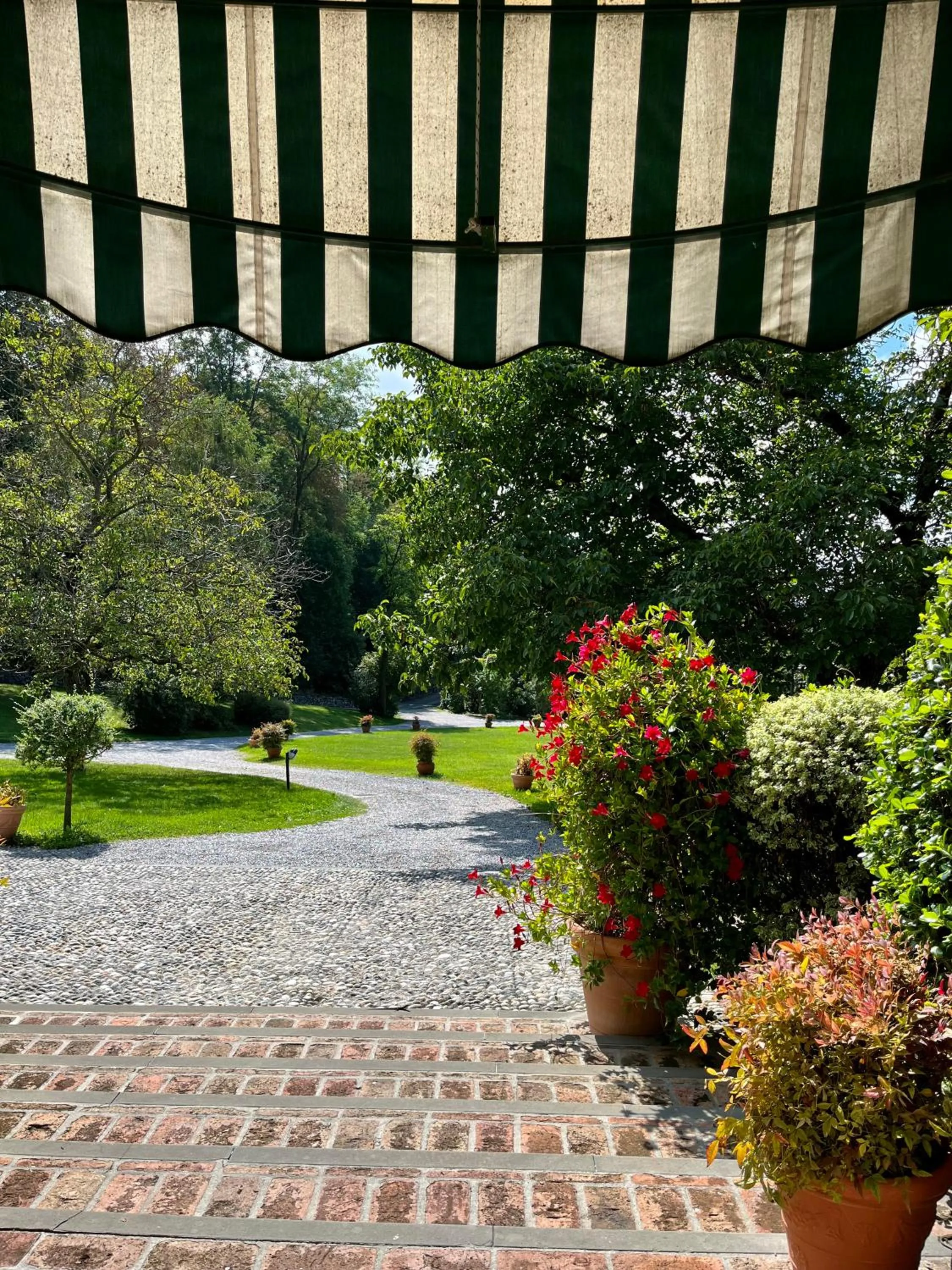 Garden in Relais I Due Roccoli