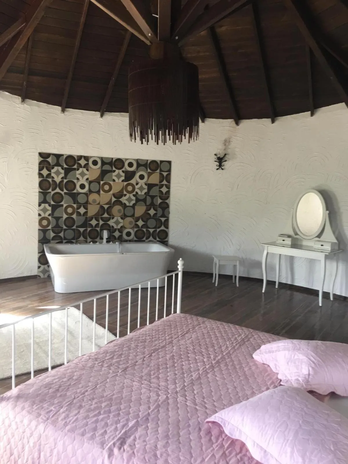 Bed in The Stone Castle Boutique Hotel