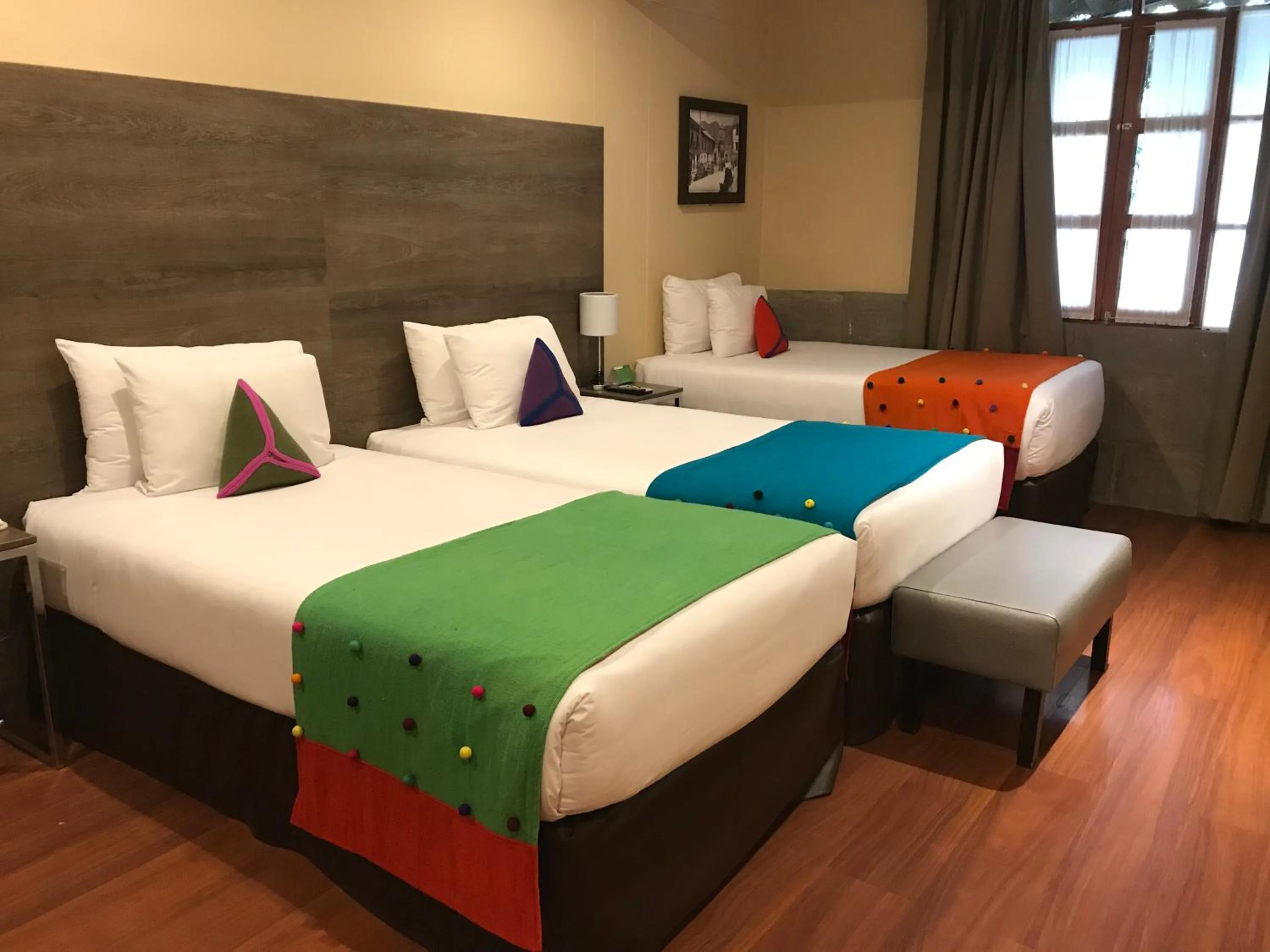 Bed in Union Hotel Cusco