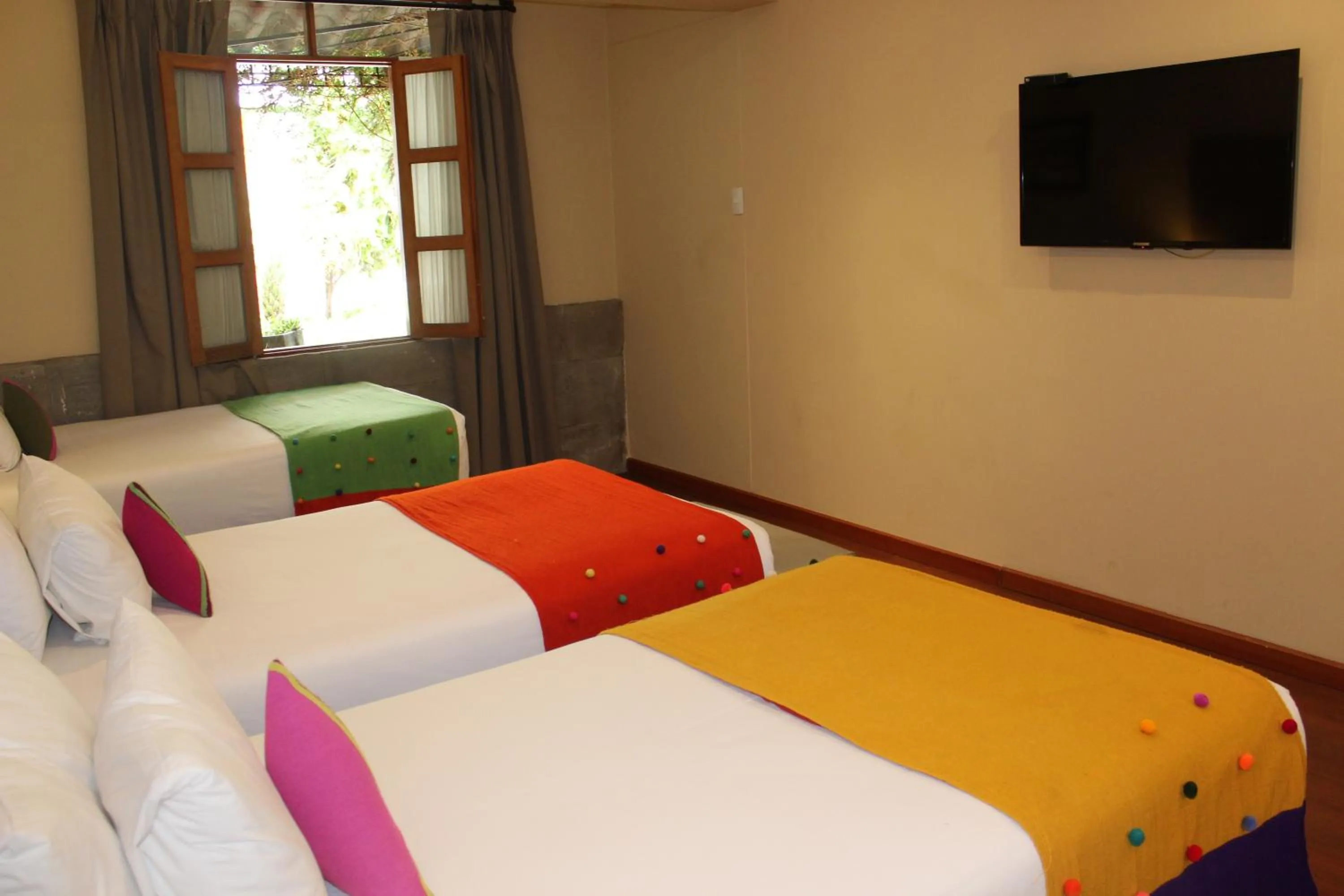 Bed in Union Hotel Cusco