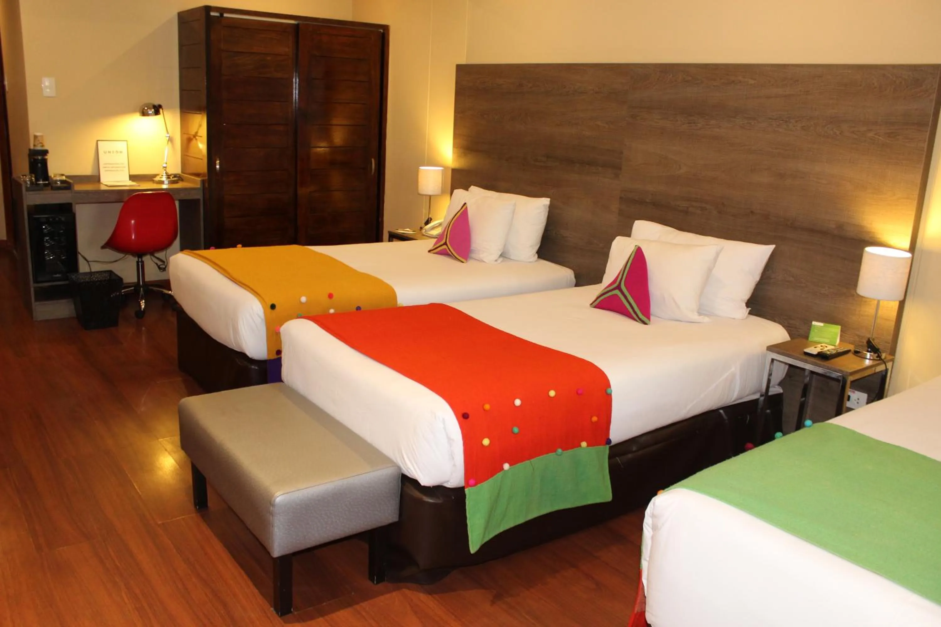 Bed in Union Hotel Cusco