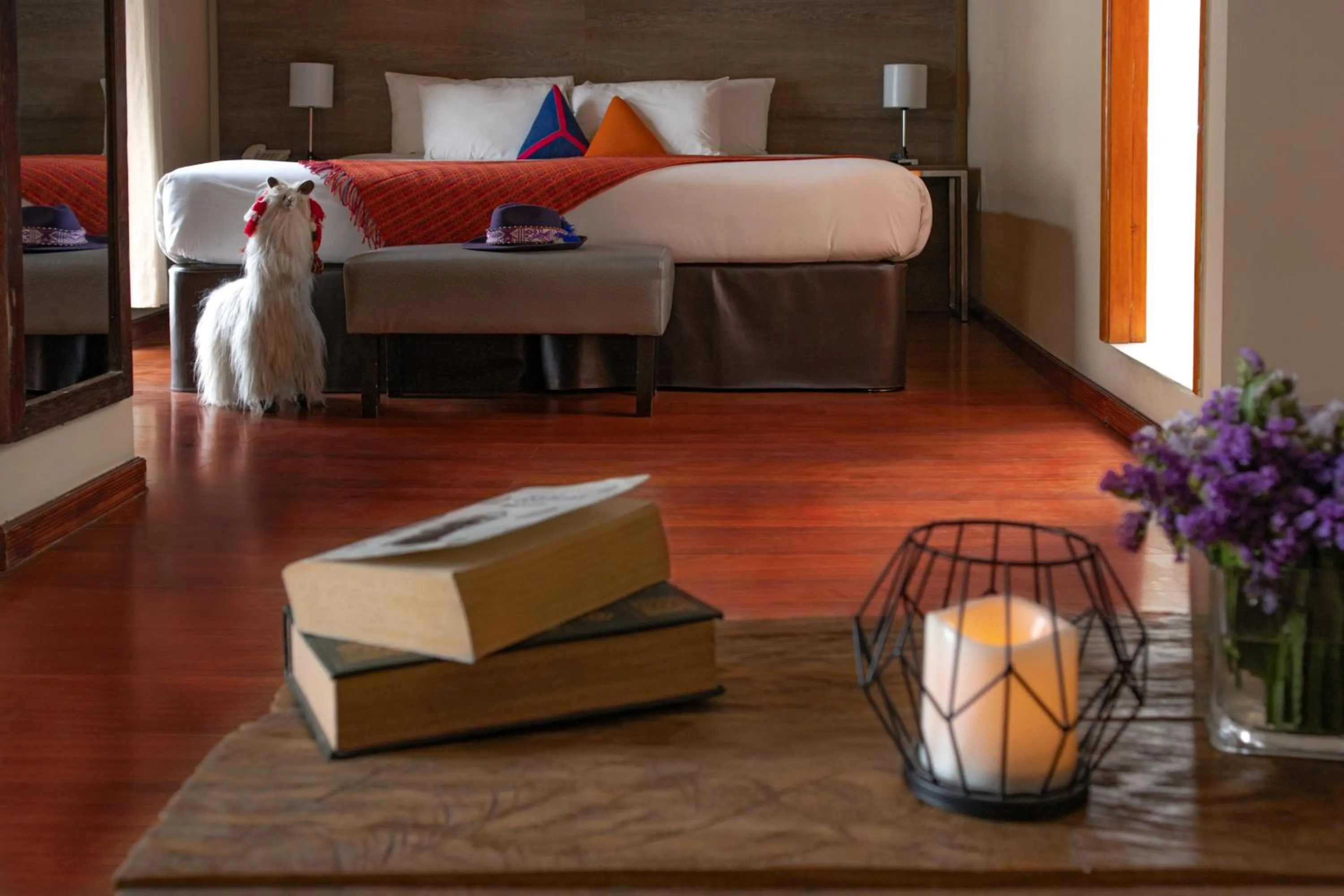 Bed in Union Hotel Cusco