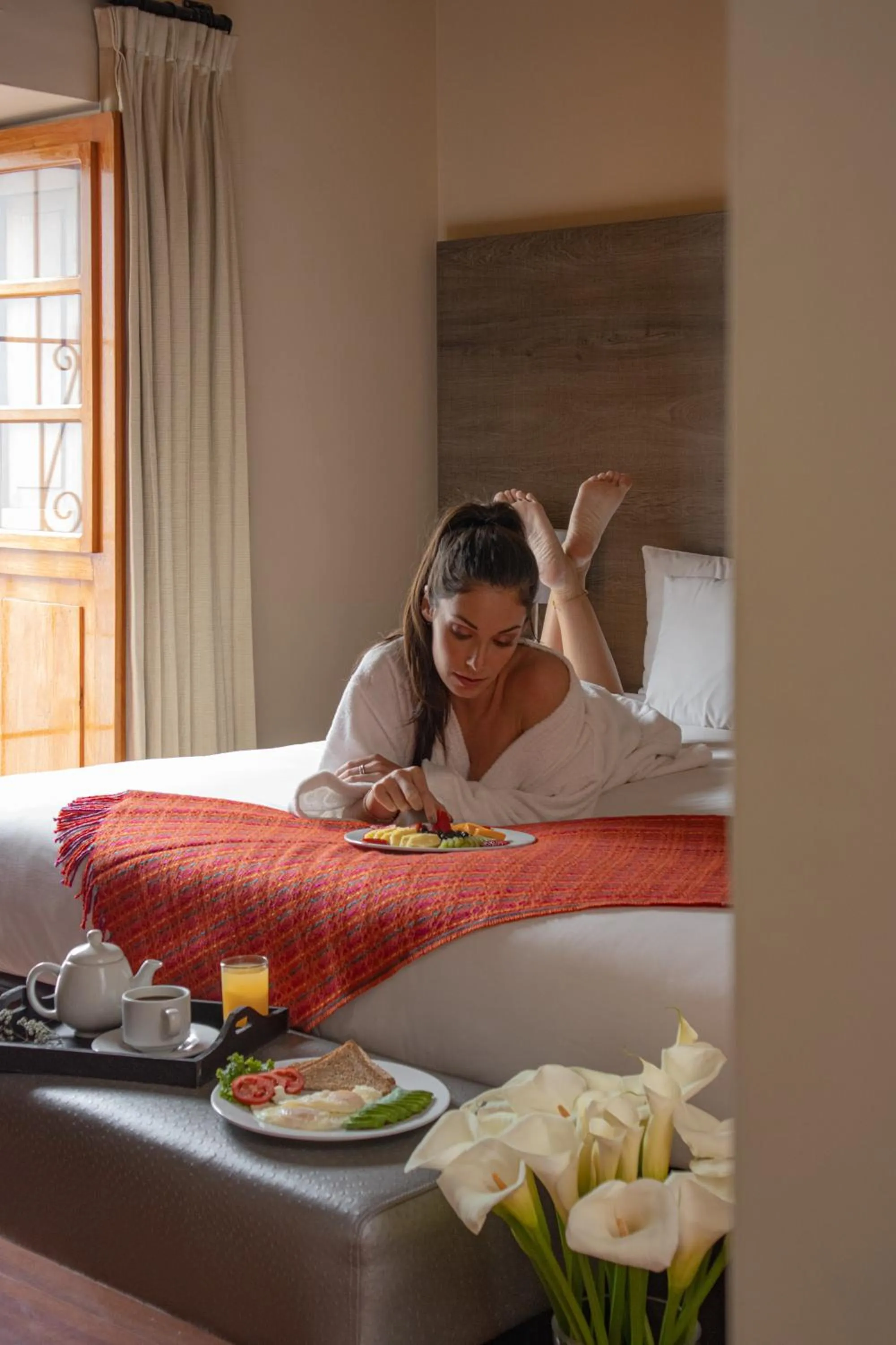 Bed in Union Hotel Cusco