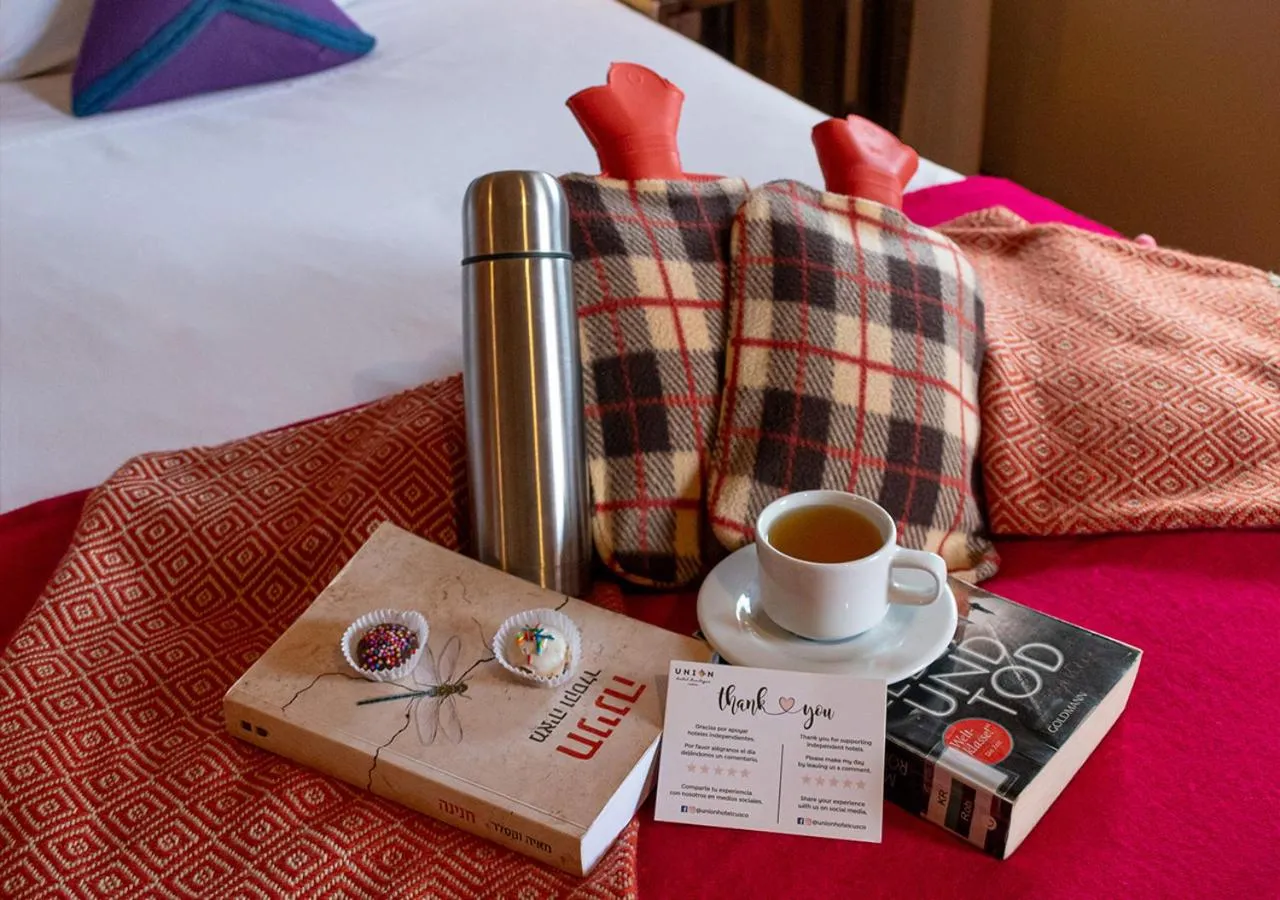 Bed in Union Hotel Cusco