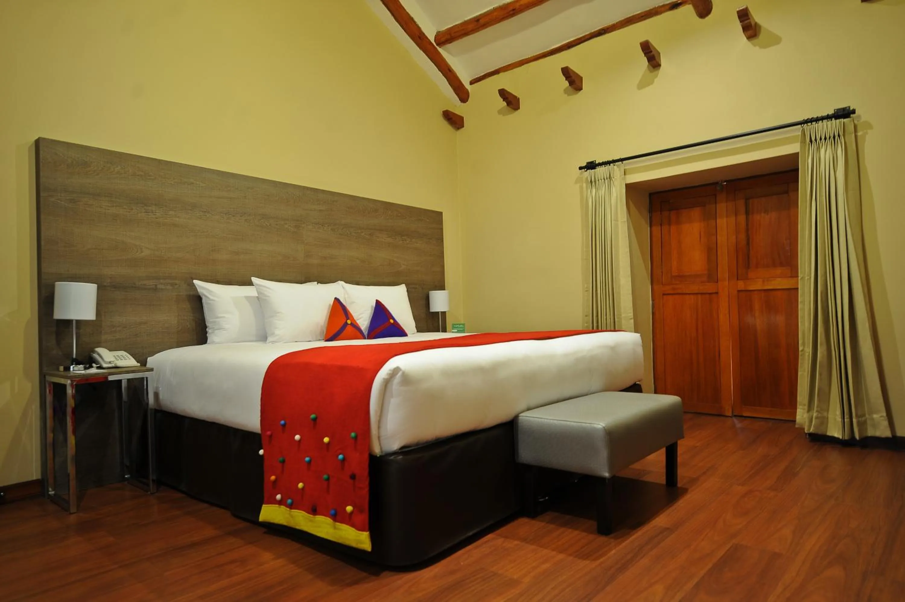 Bed in Union Hotel Cusco