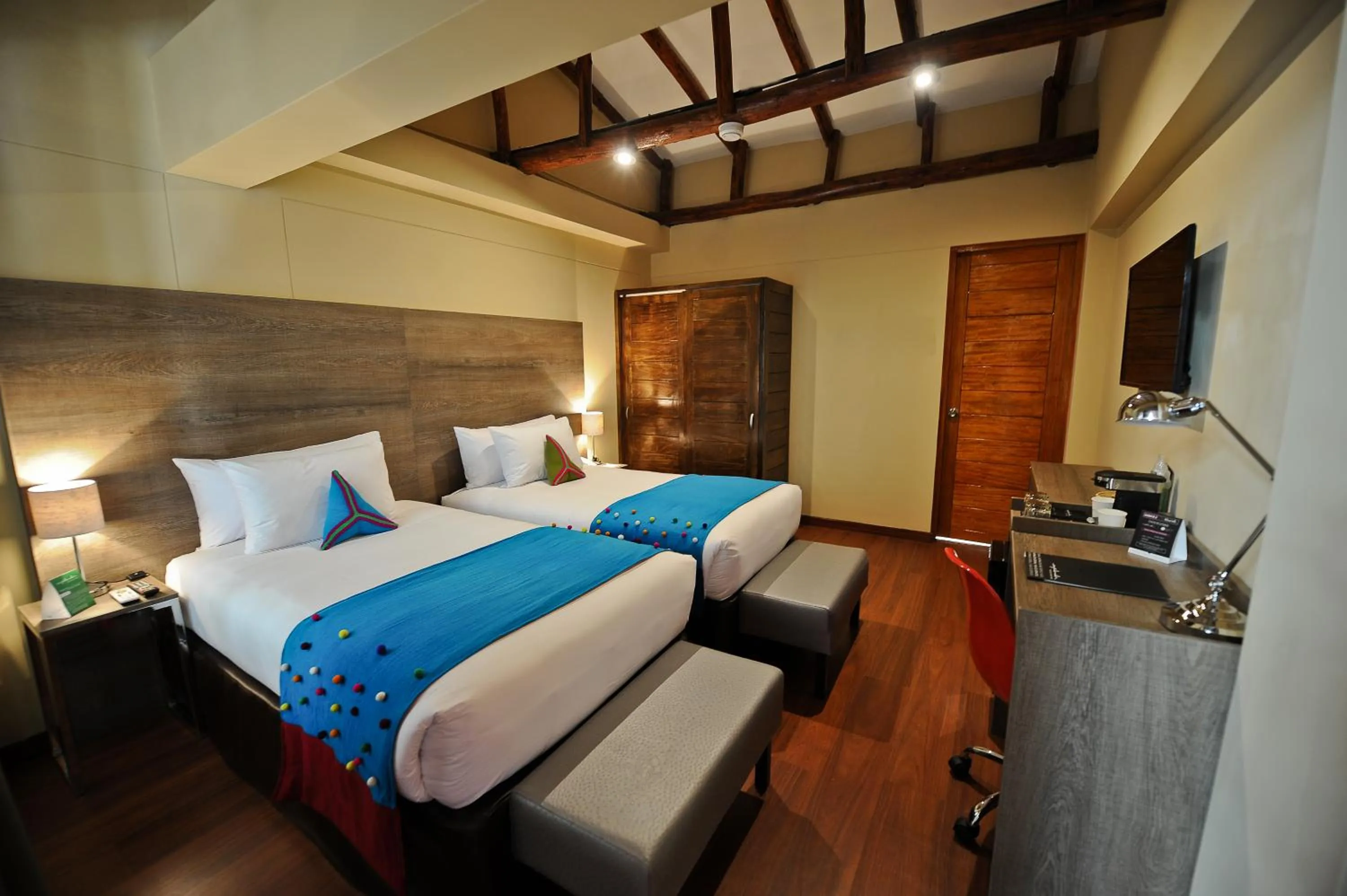 Photo of the whole room, Bed in Union Hotel Cusco