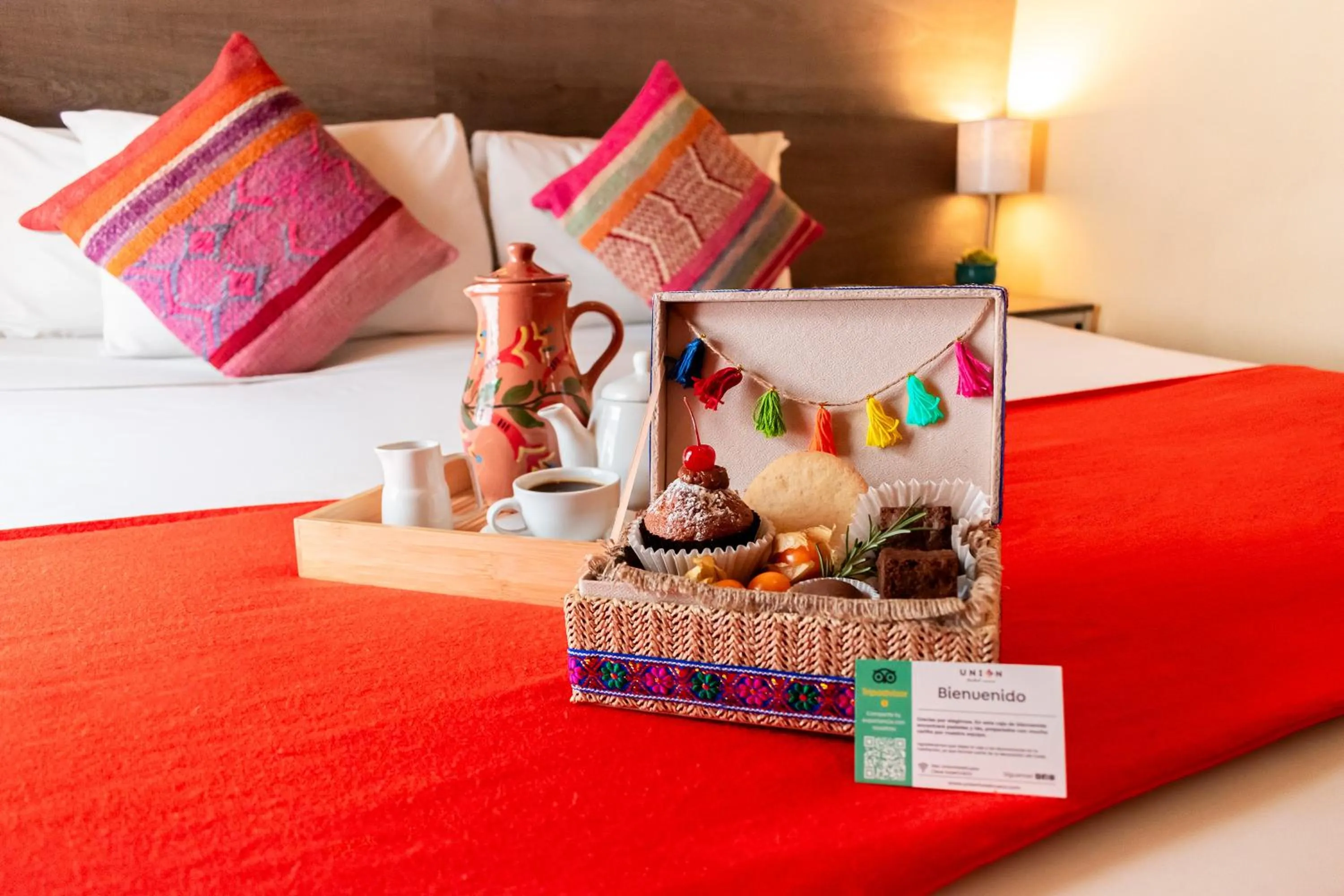 Bed in Union Hotel Cusco