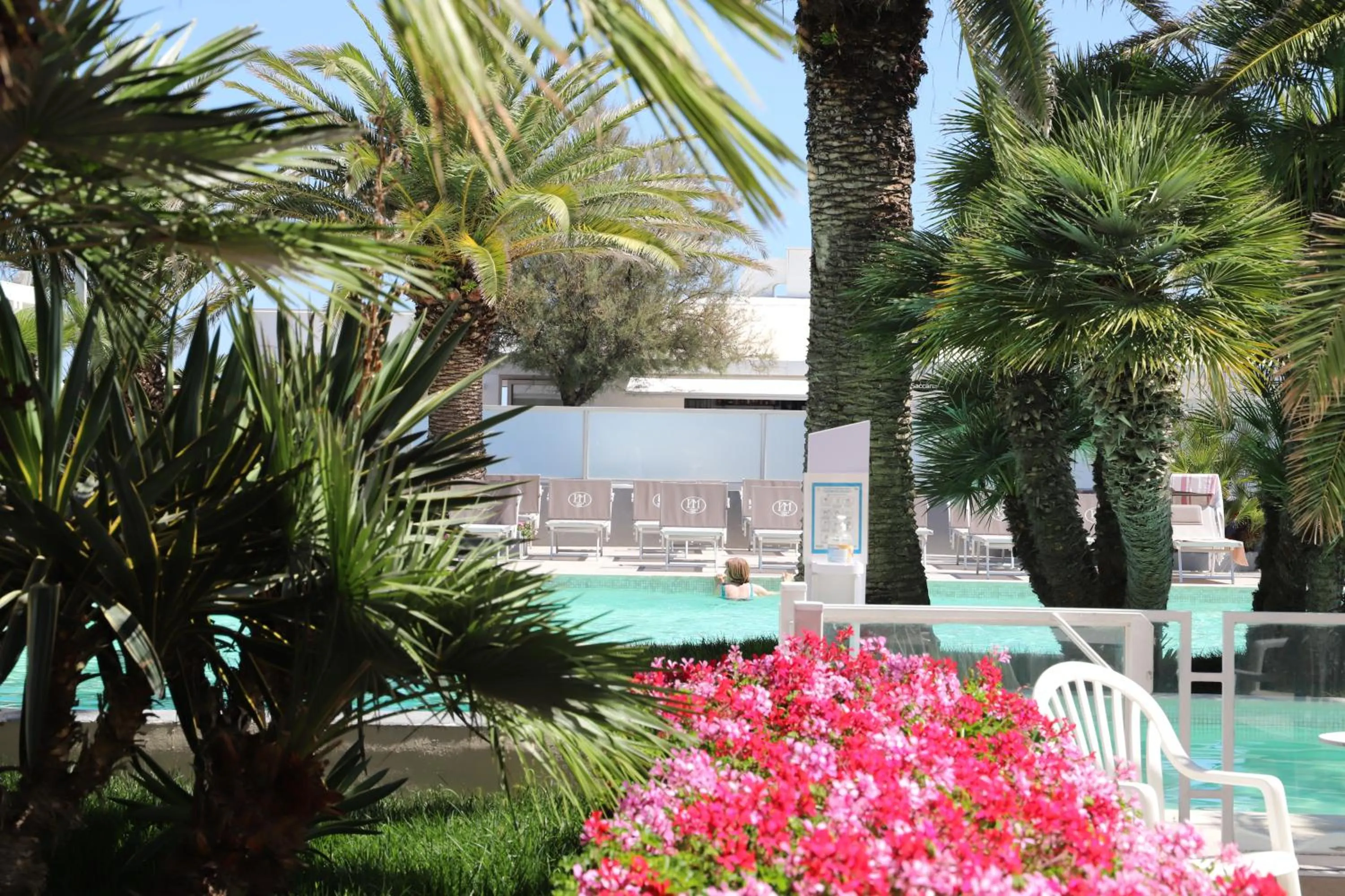 Swimming pool in Hotel Metropol