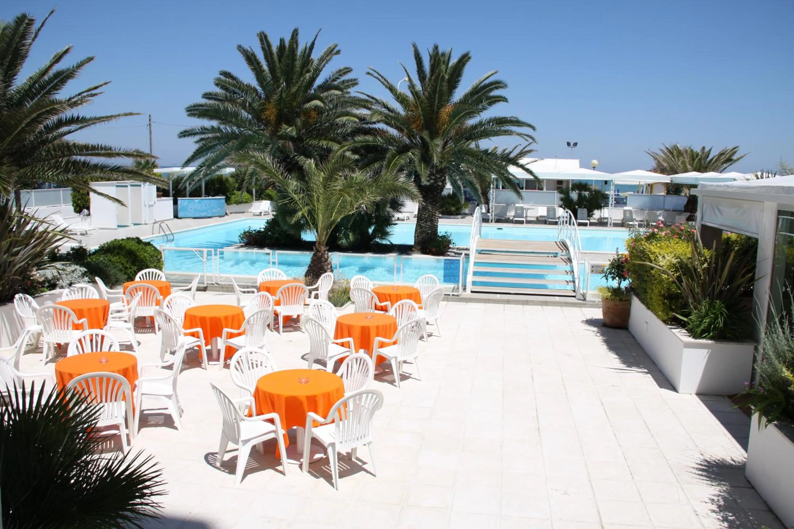 Garden in Hotel Metropol