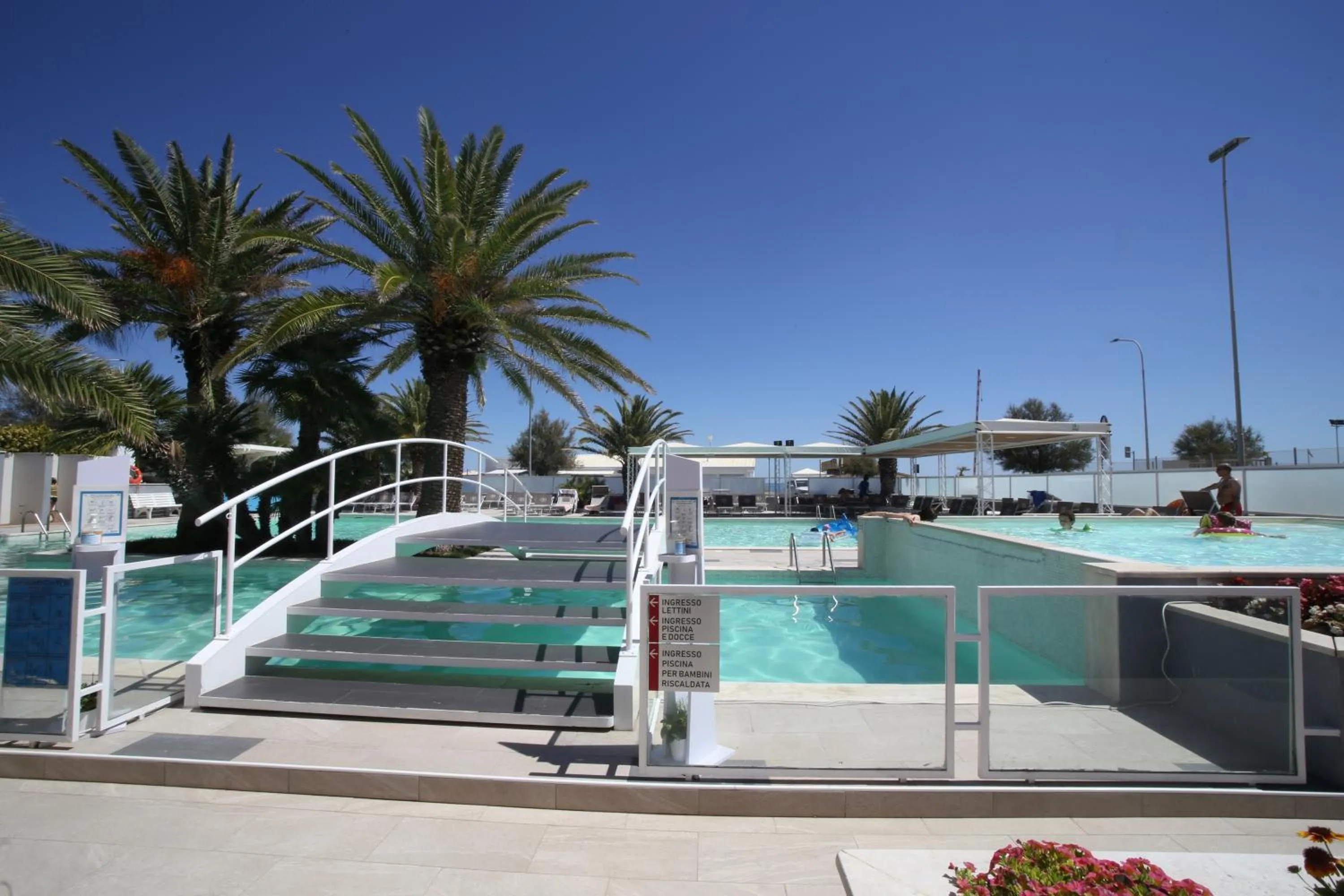 Swimming pool in Hotel Metropol