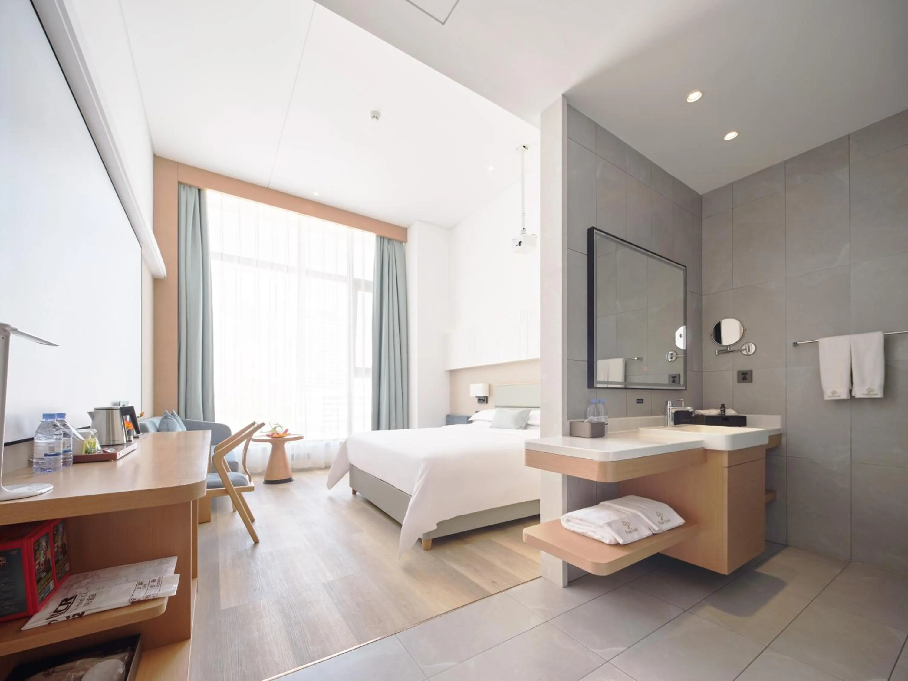 Bed in Xianyang Licai Tianyou Hotel