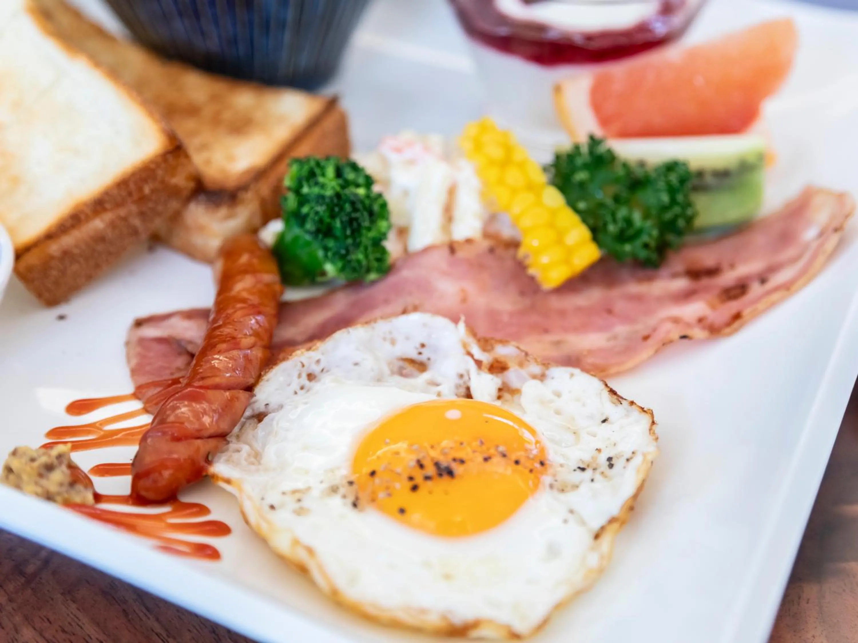 Food in Business Hotel Awaikeda Eleven 2