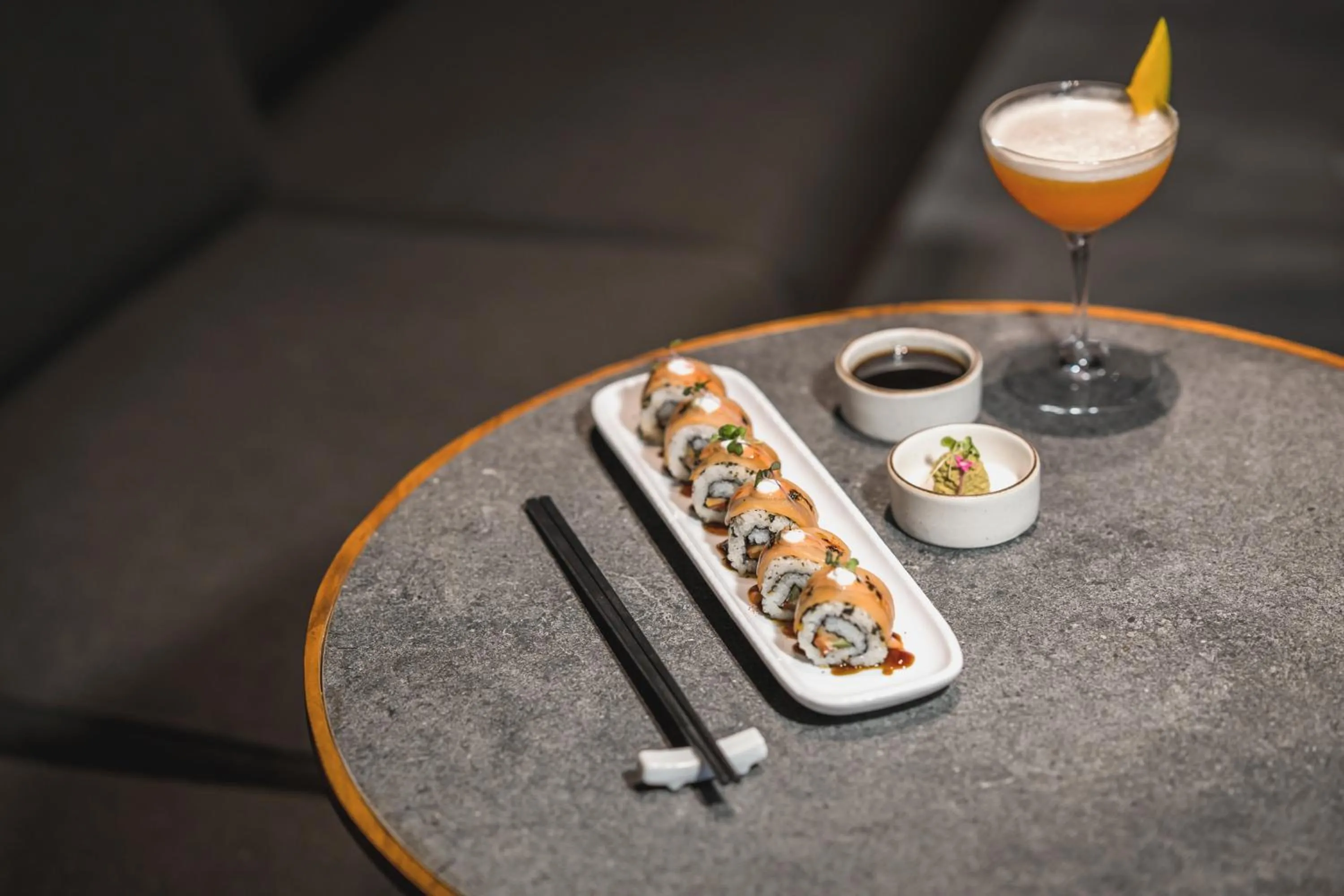 Food close-up in iSuite by Ekosistem