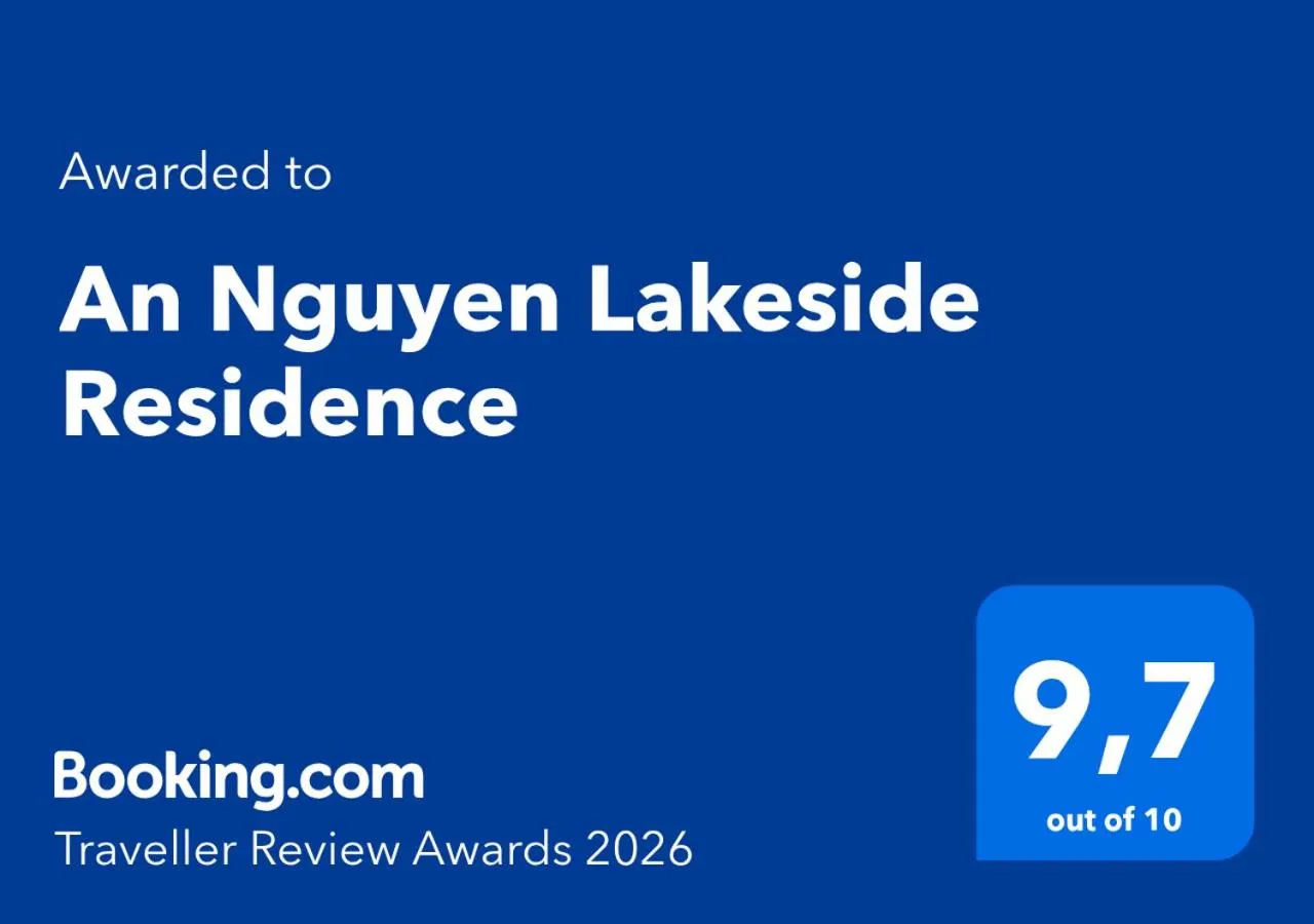 Certificate/Award in An Nguyen Lakeside Residence