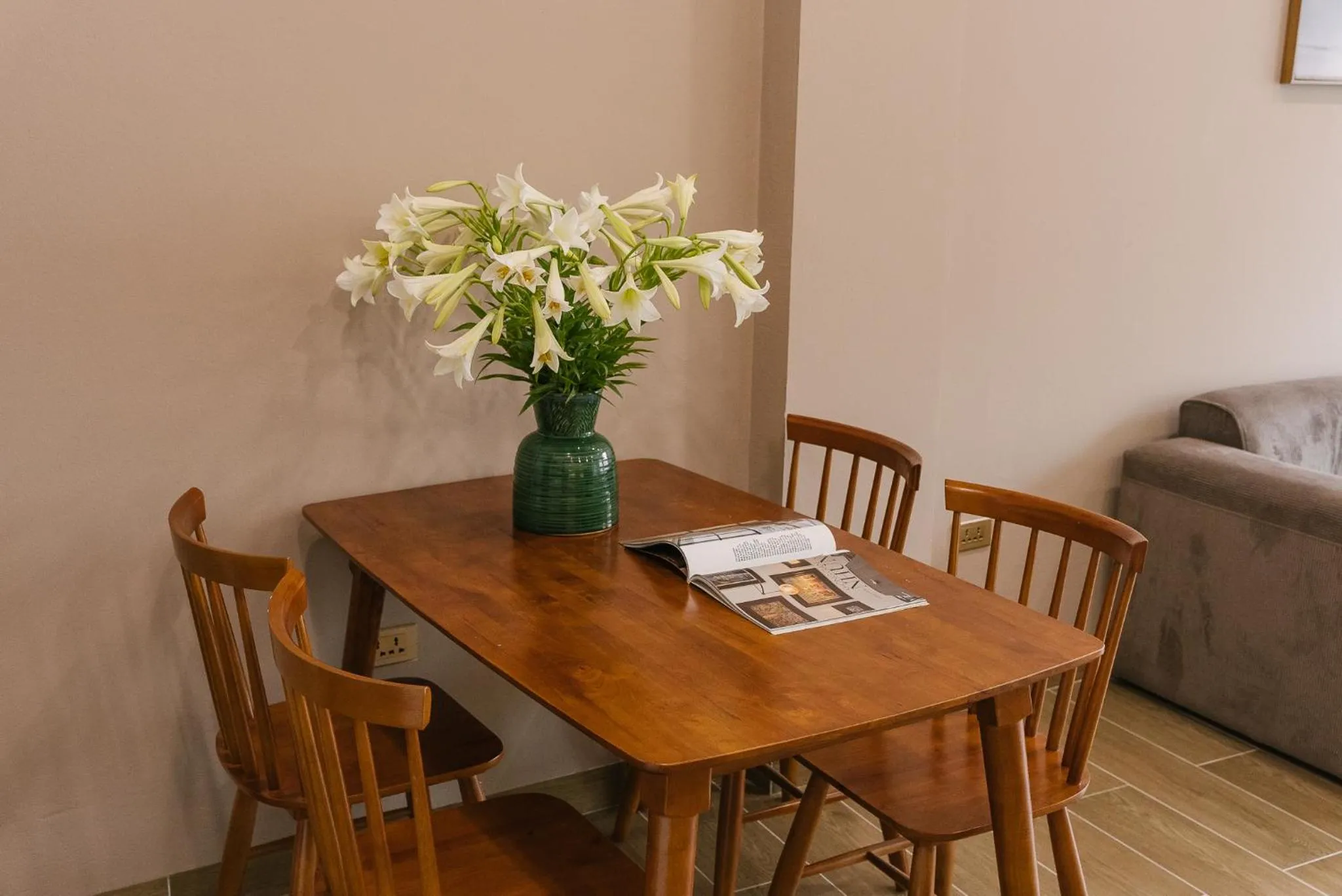 Dining area in An Nguyen Lakeside Residence