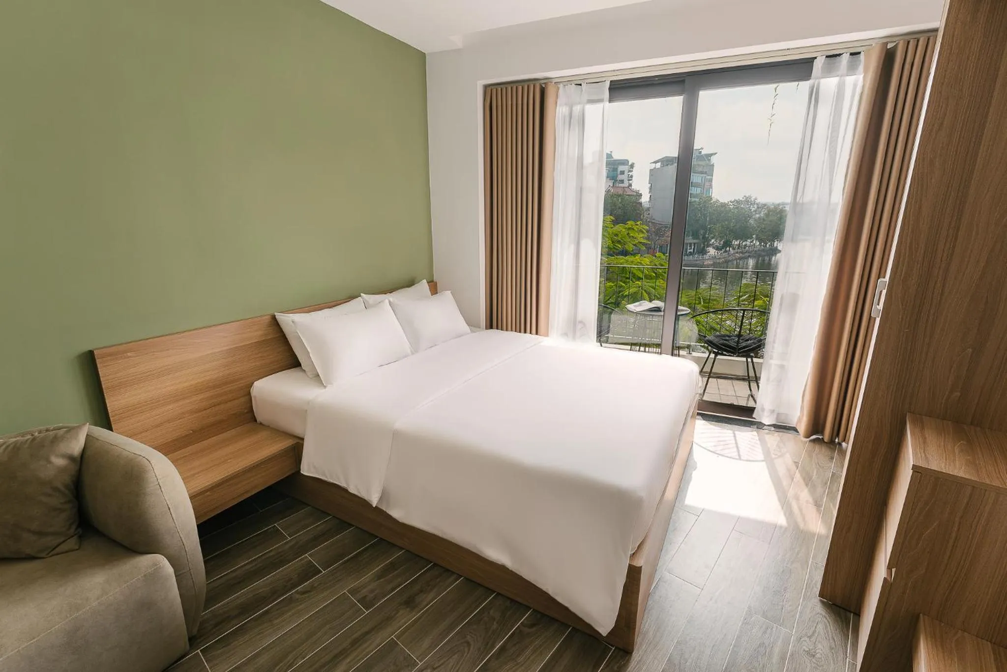 Photo of the whole room, Bed in An Nguyen Lakeside Residence