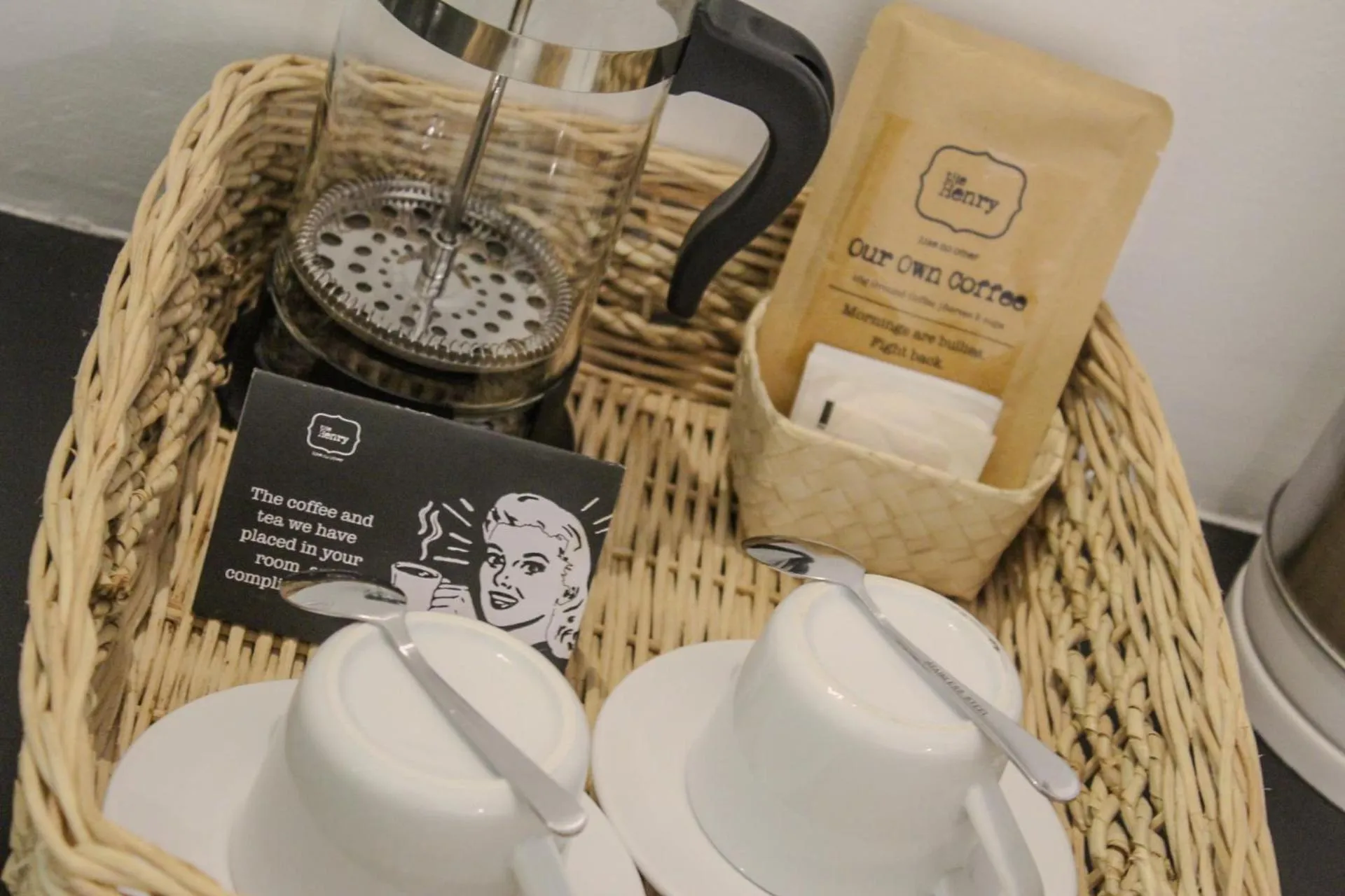 Coffee/tea facilities in The Henry Resort Siargao at Kermit