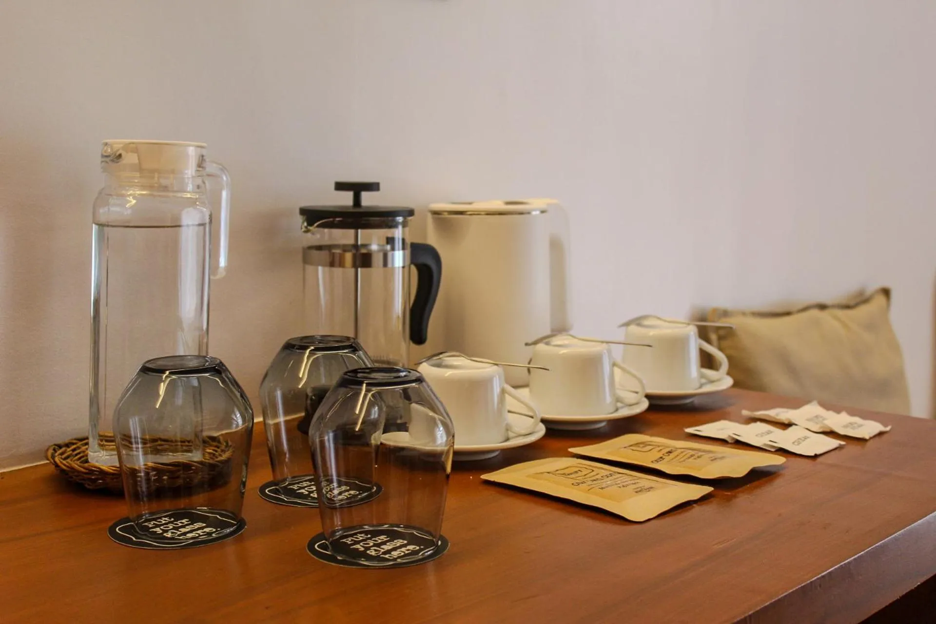 Coffee/tea facilities in The Henry Resort Siargao at Kermit