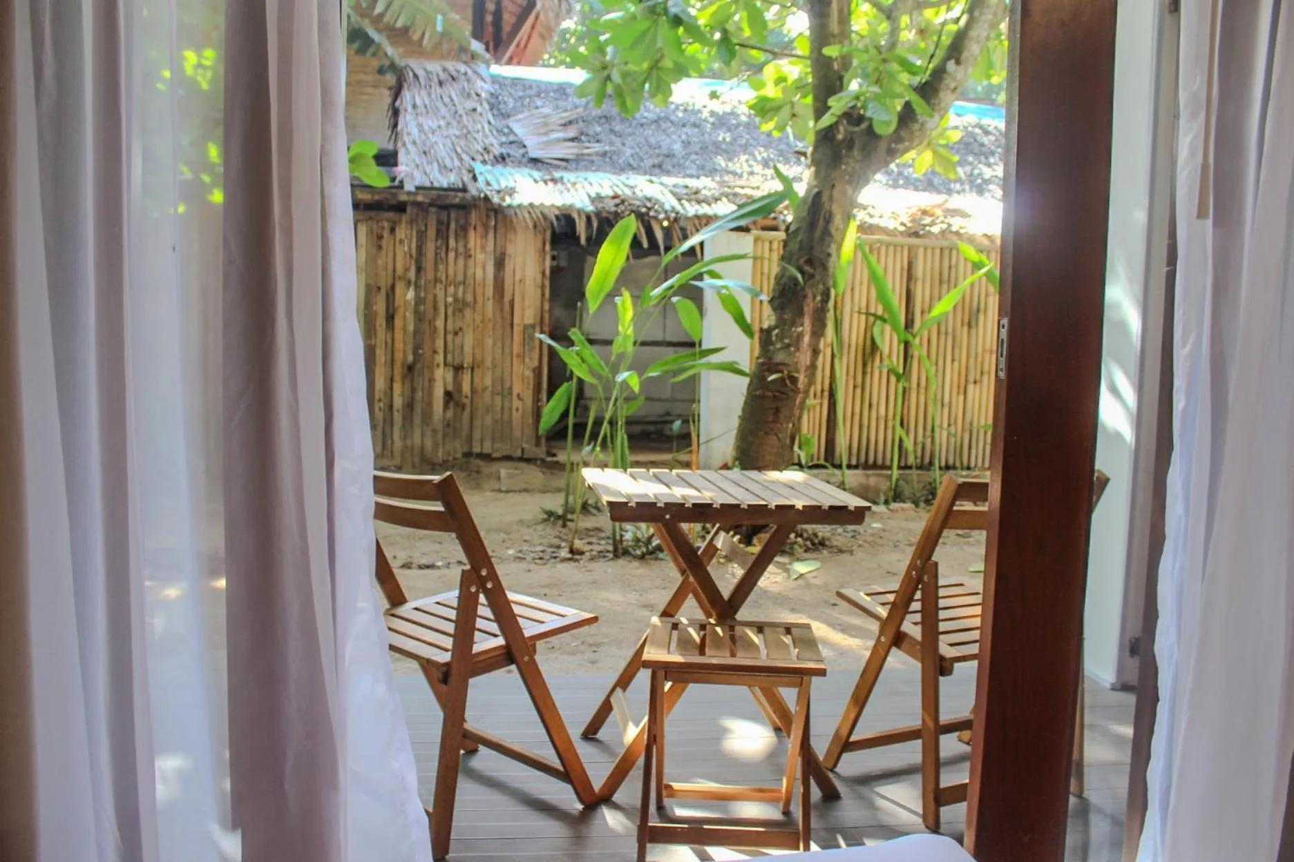 Patio in The Henry Resort Siargao at Kermit