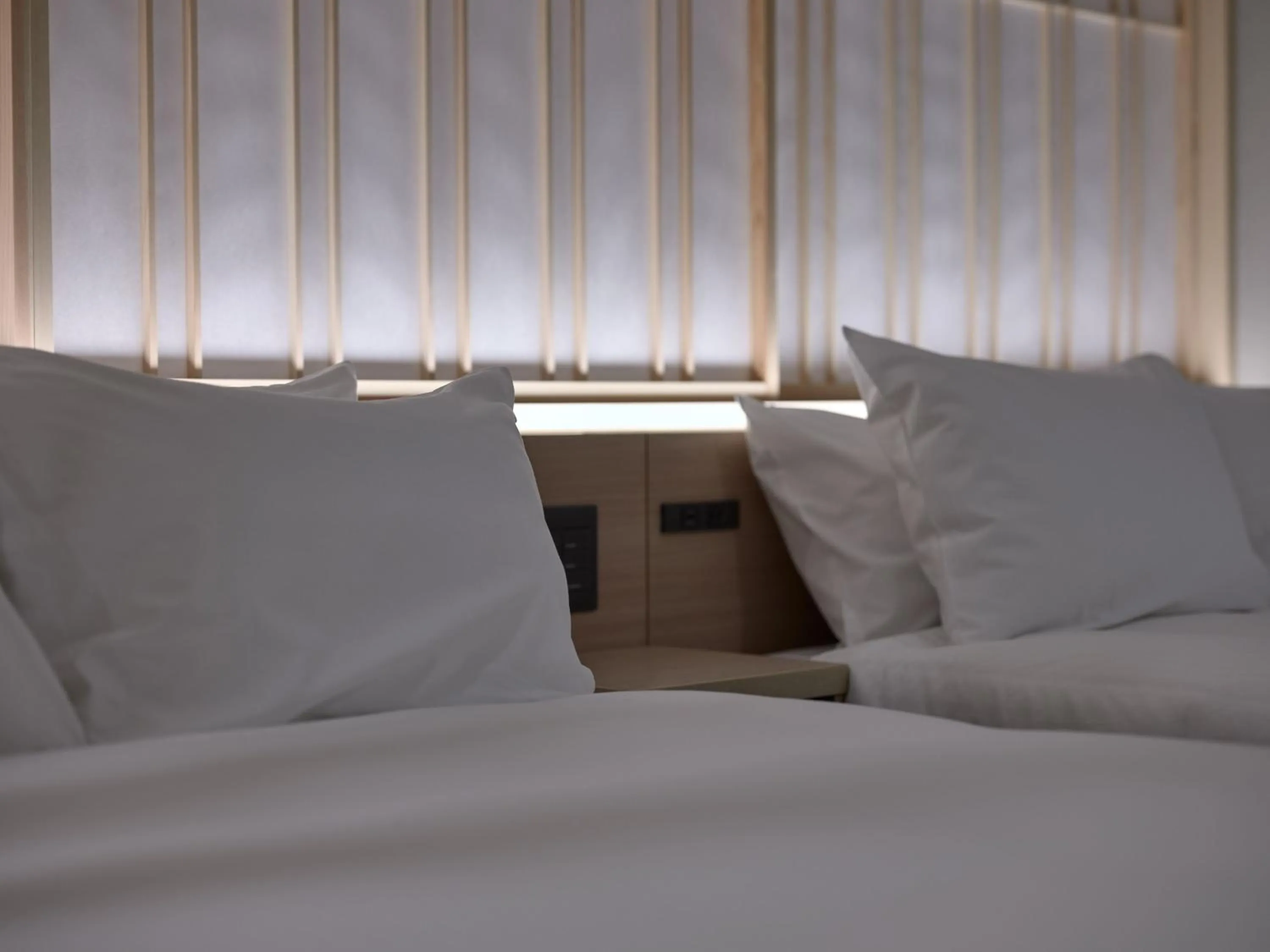 Bed in Premium Apart MONday KYOTO GOJO