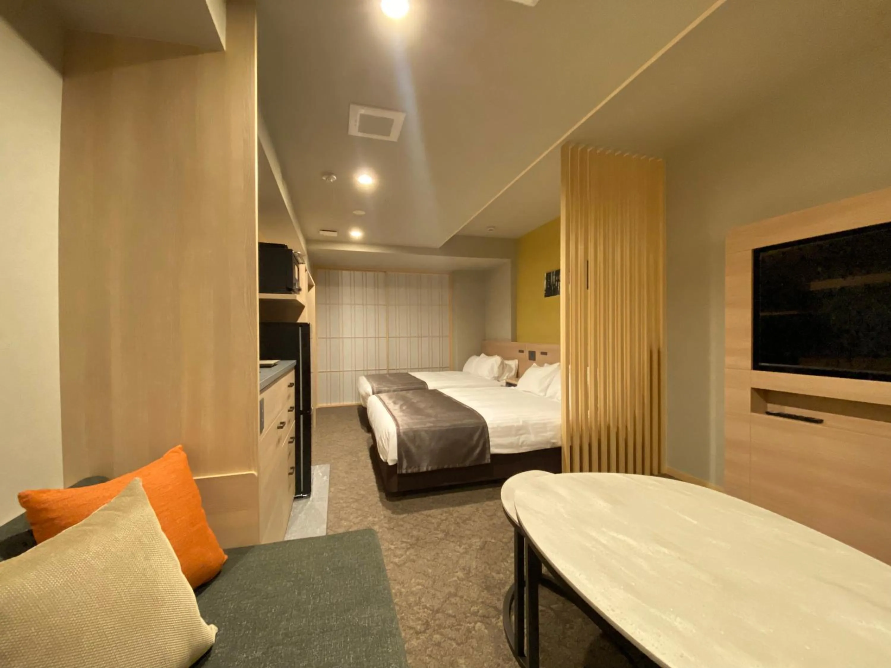 Bed in Premium Apart MONday KYOTO GOJO