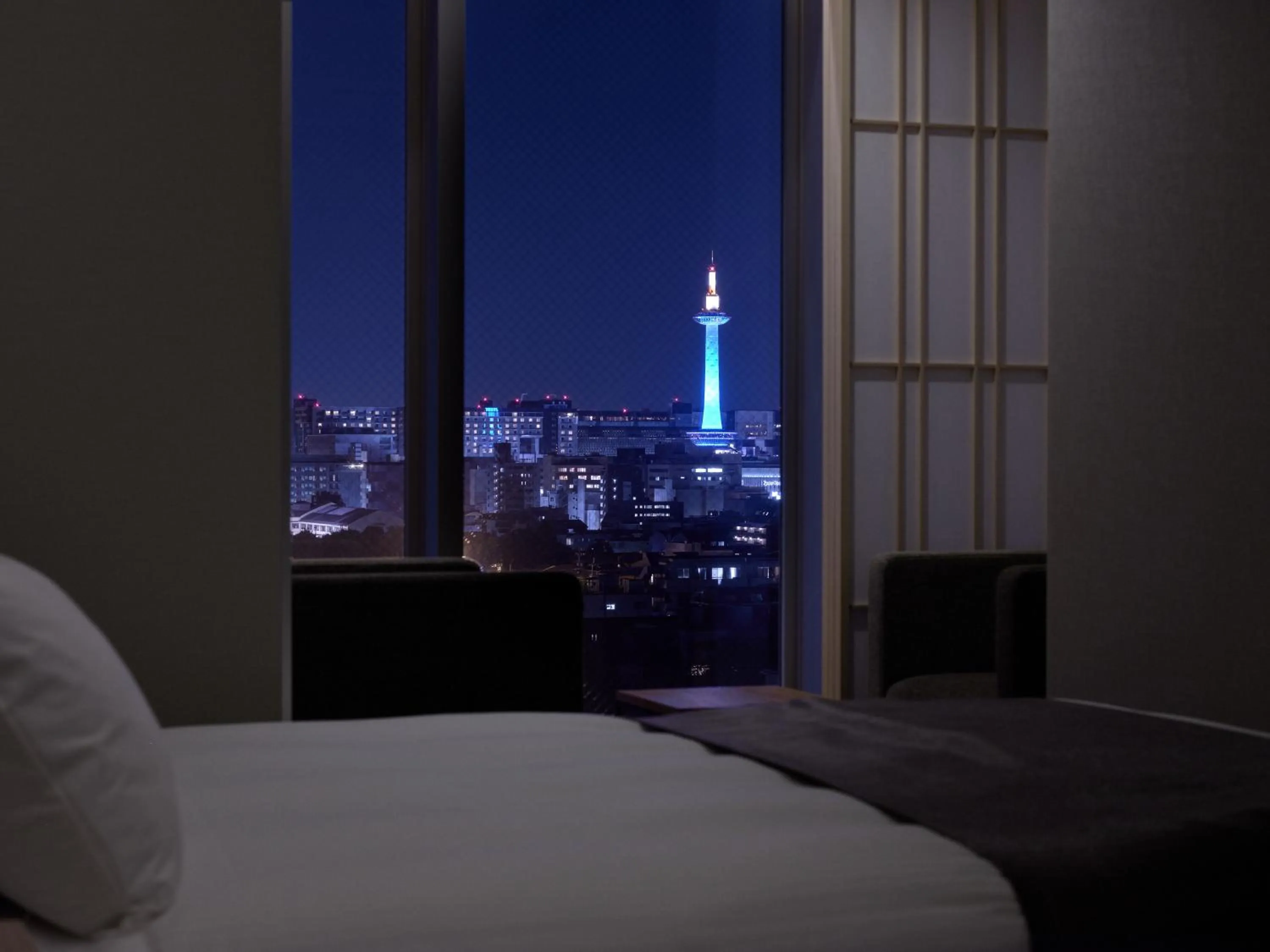 Bed in Premium Apart MONday KYOTO GOJO