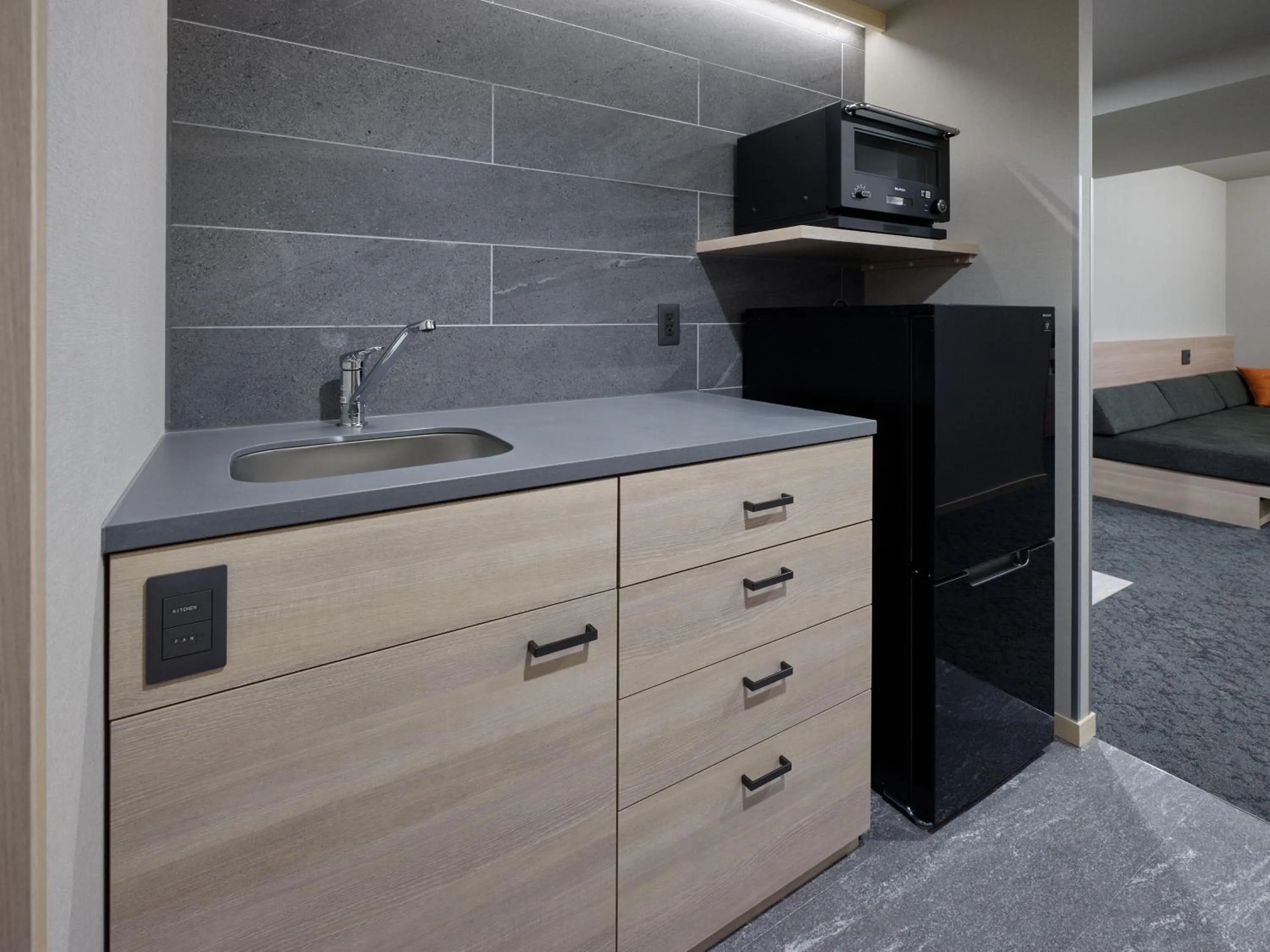 Bed in Premium Apart MONday KYOTO GOJO