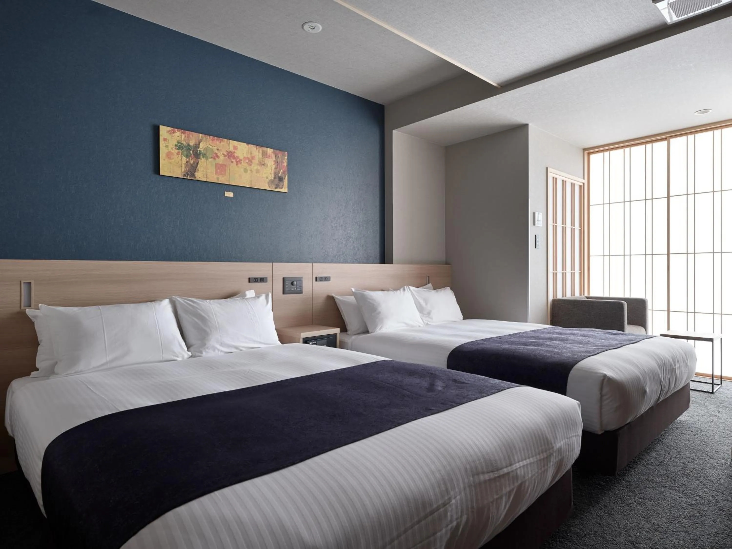 Bed in Premium Apart MONday KYOTO GOJO