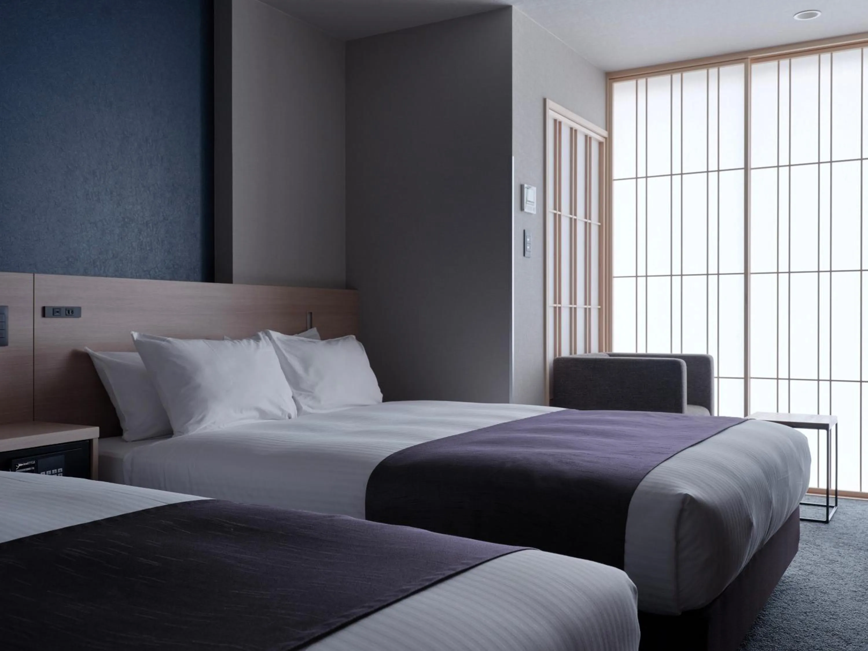 Bed in Premium Apart MONday KYOTO GOJO