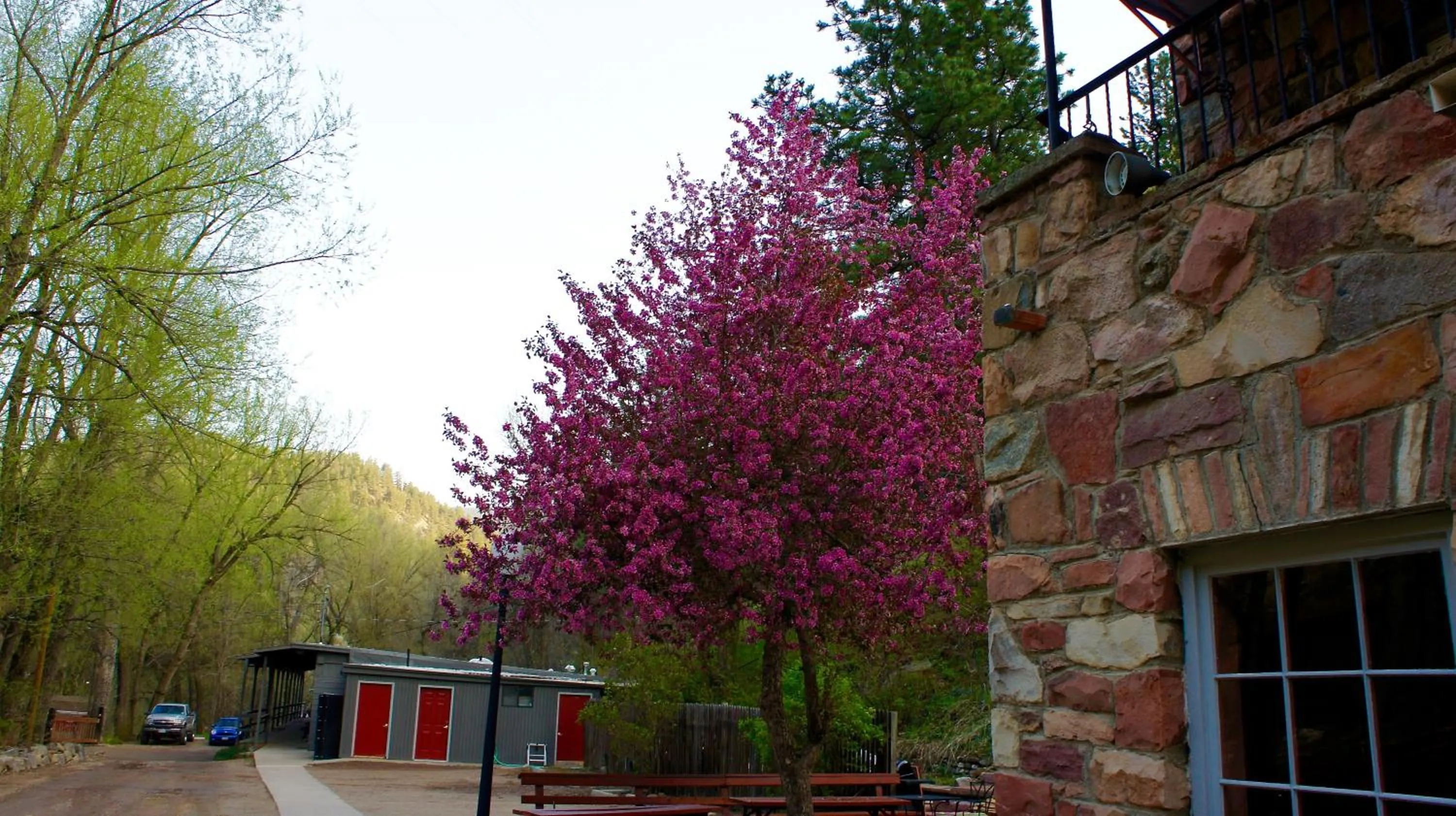 Spring in A-Lodge Boulder